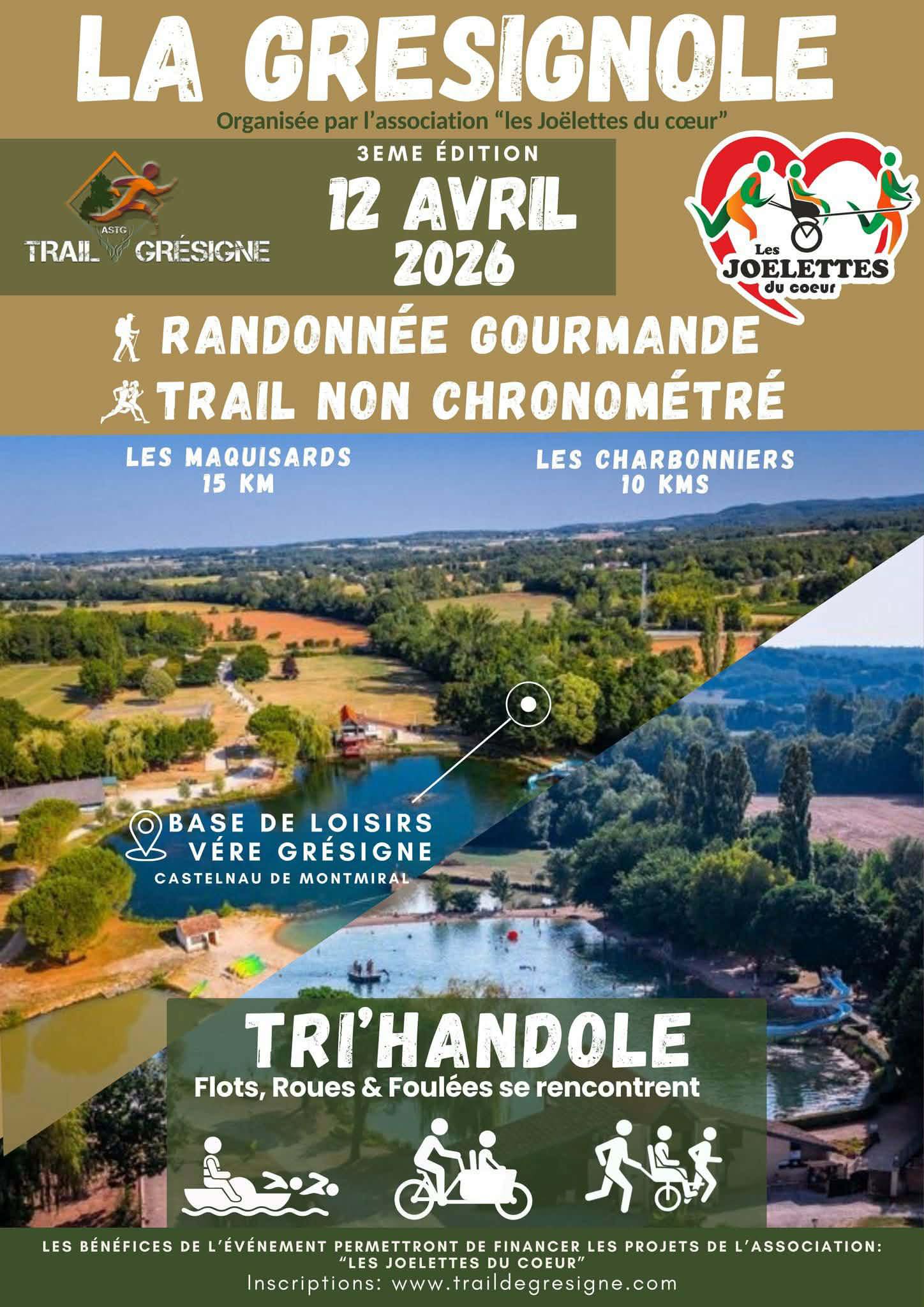 Trail - 🌊🚴‍♂️🥾 Nouvelle épreuve 2026 : la TRI’HANDOLE 🥾🚴‍♂️🌊 Réservée ...