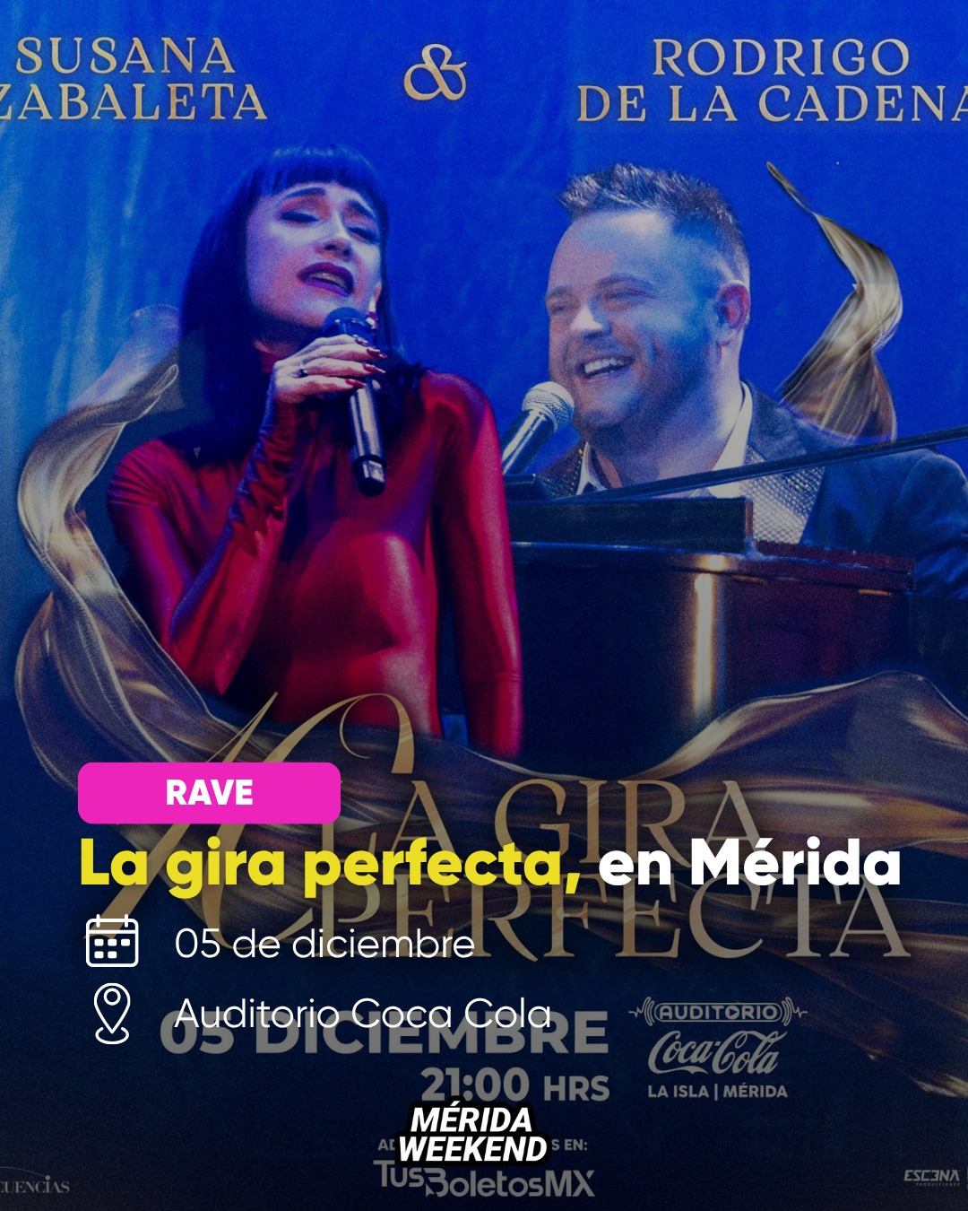 Mérida - 🎹 ¡La Gira Perfecta llega a Mérida! Susana Zabaleta & Rodrigo ...