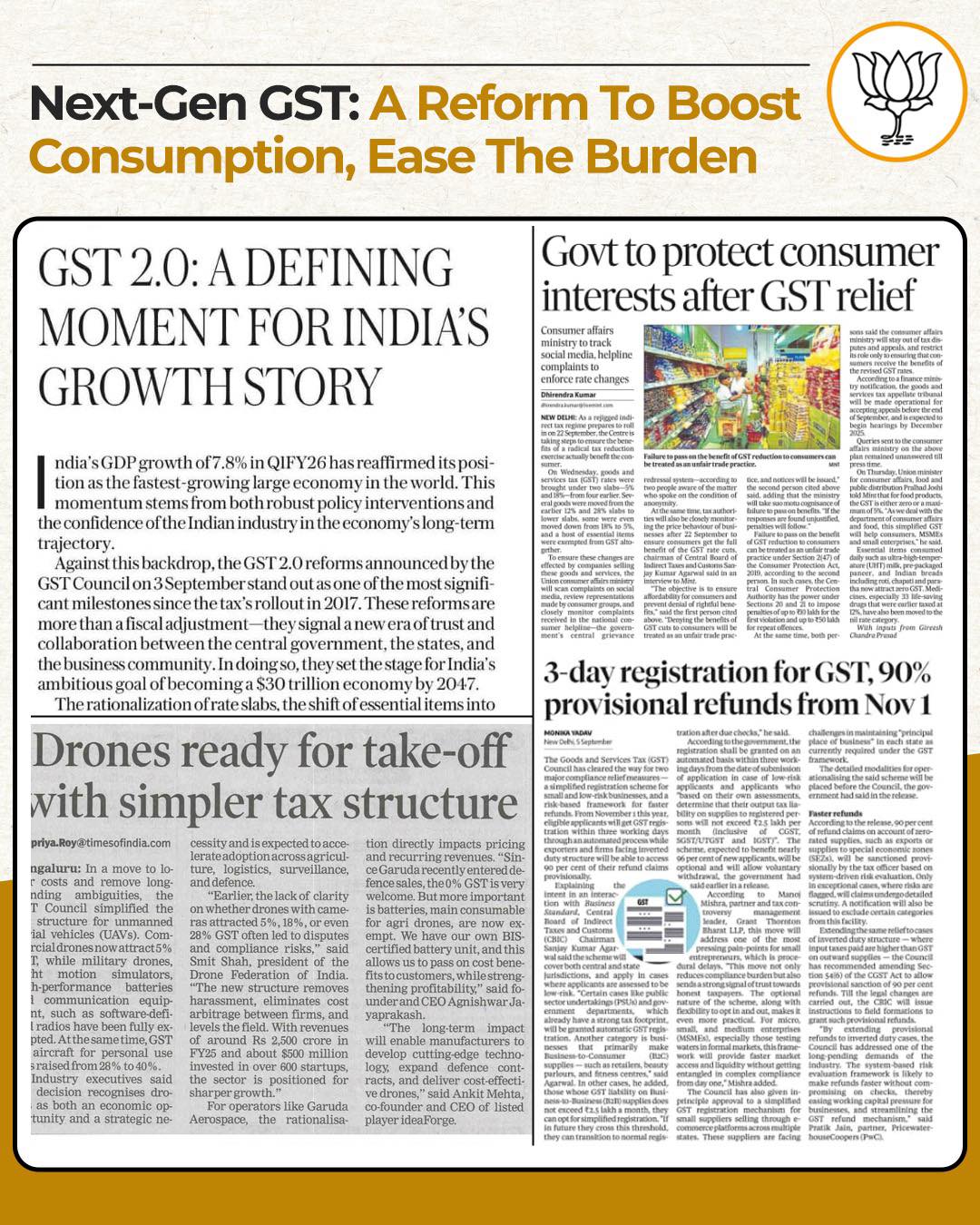 Daggubati - 𝐍𝐞𝐱𝐭-𝐆𝐞𝐧 𝐆𝐒𝐓 𝐢𝐬 𝐡𝐞𝐫𝐞!💰 #NextGenGST is a bold step towards ...