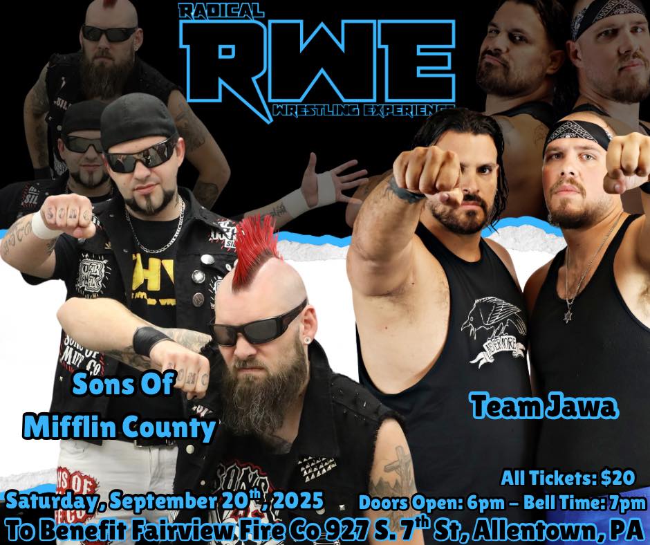 The Sons Of Mifflin County... - Radical Wrestling Experience | Facebook