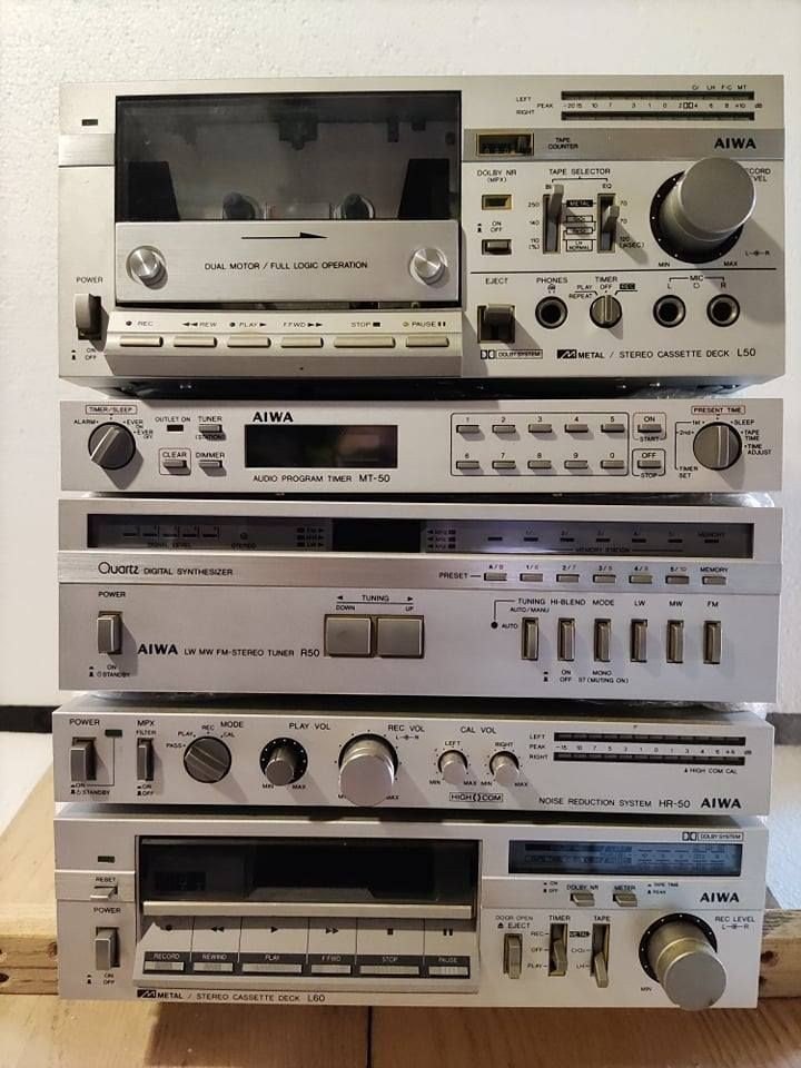 Aiwa NSX-S777 mini hi-fi stereo system.😱