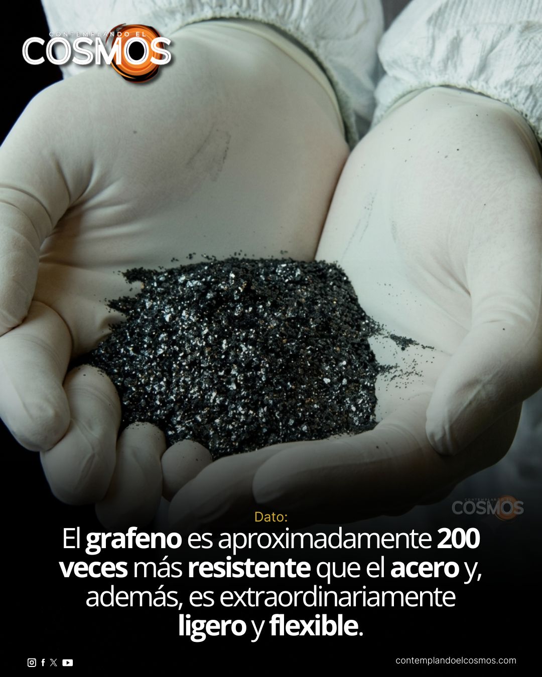 Pel cula de grafeno Fuerte o fr gil
