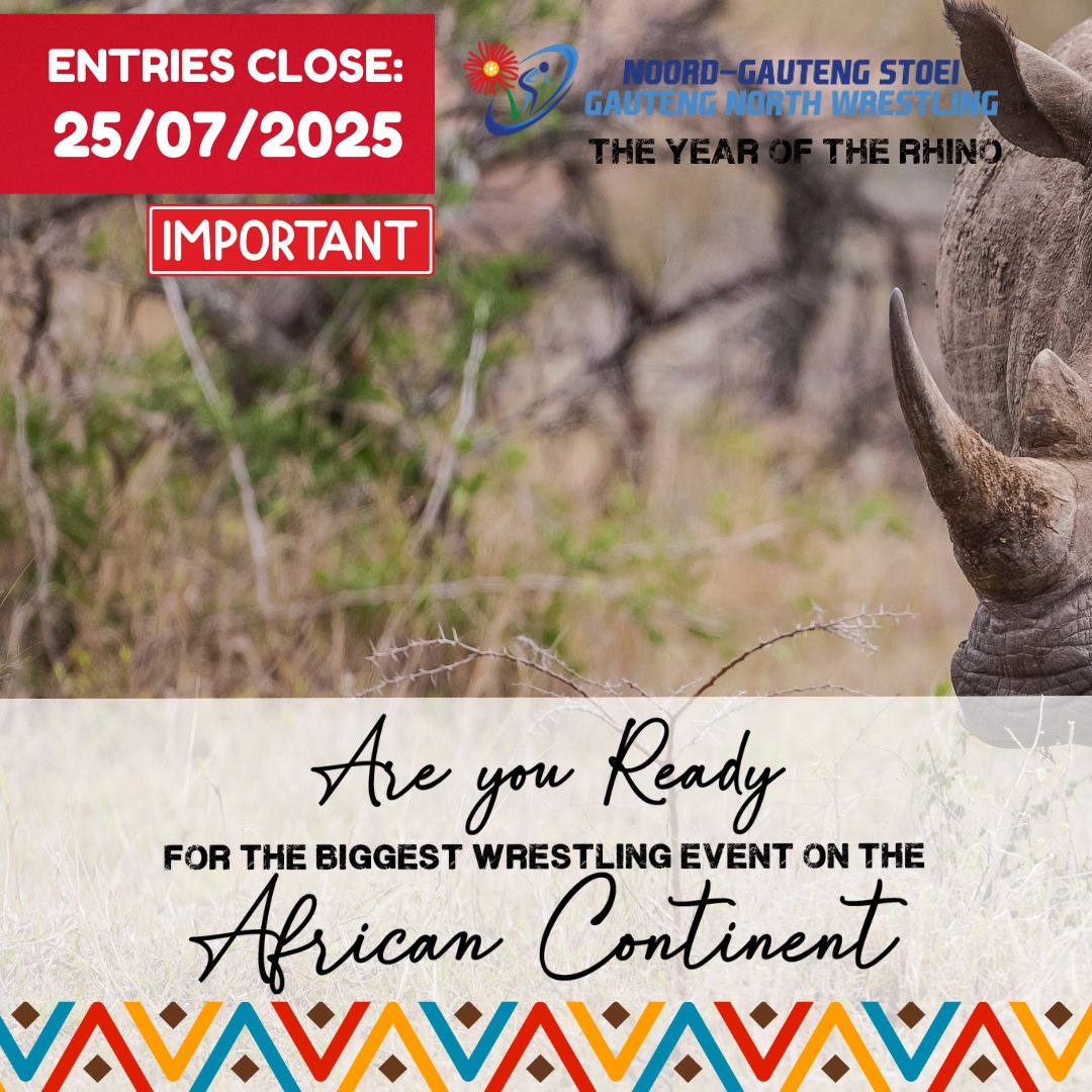 🚨 FINAL... - Noord-Gauteng Stoei - Gauteng North Wrestling | Facebook