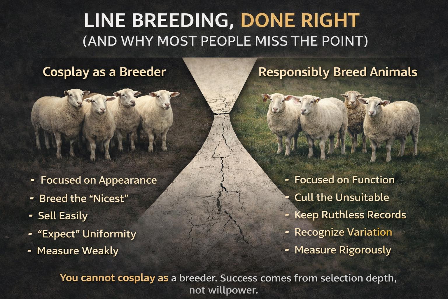 Inbreeding vs Line Breeding - Part 5... - Linessa Farms, LLC | Facebook