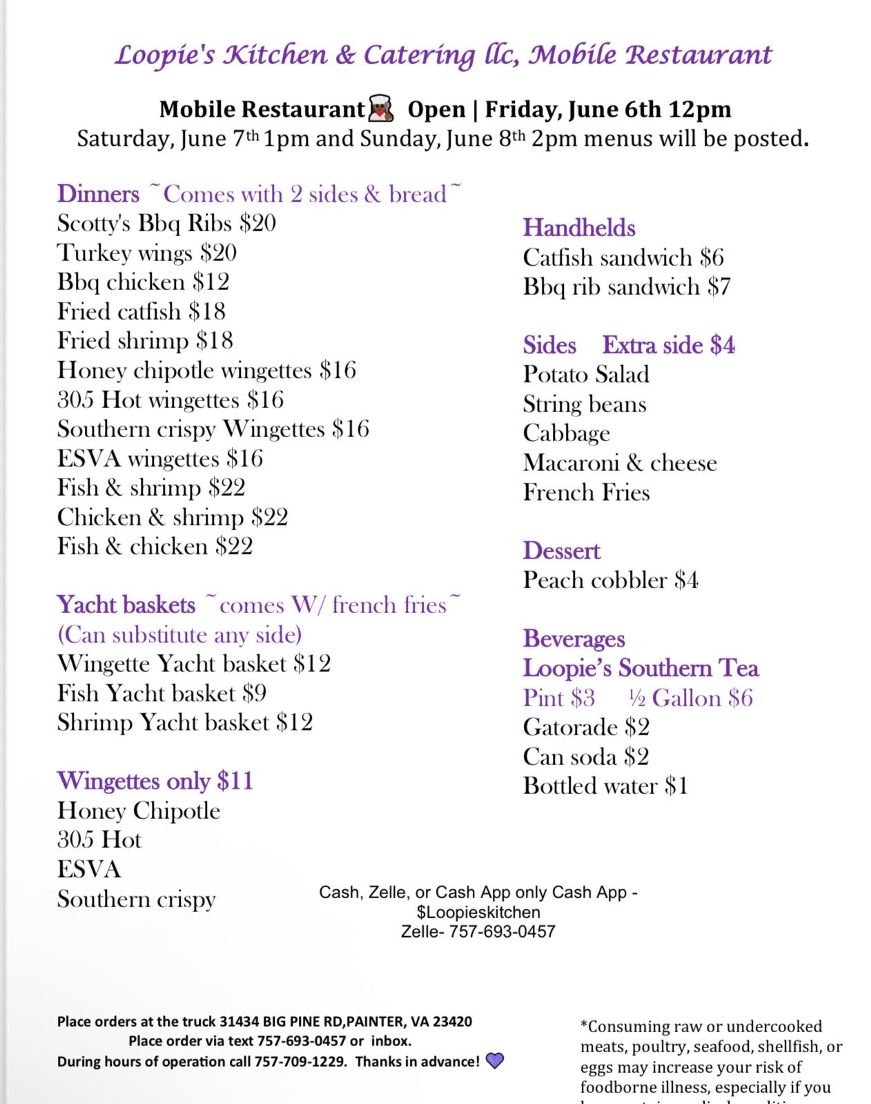 Loopie's Kitchen & Catering
