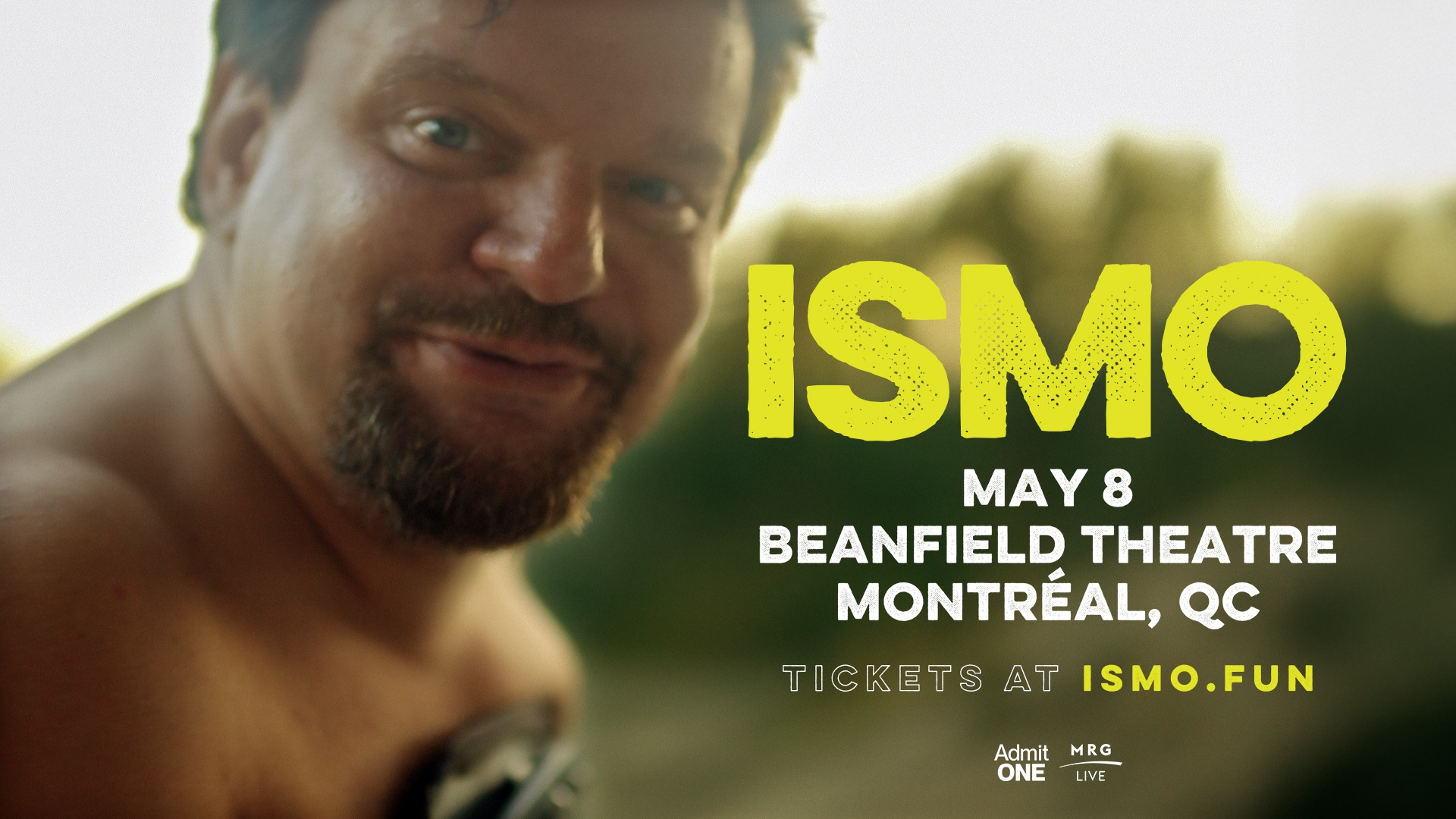 MRG - Internationally acclaimed comedian ISMO is coming to Montréal ...