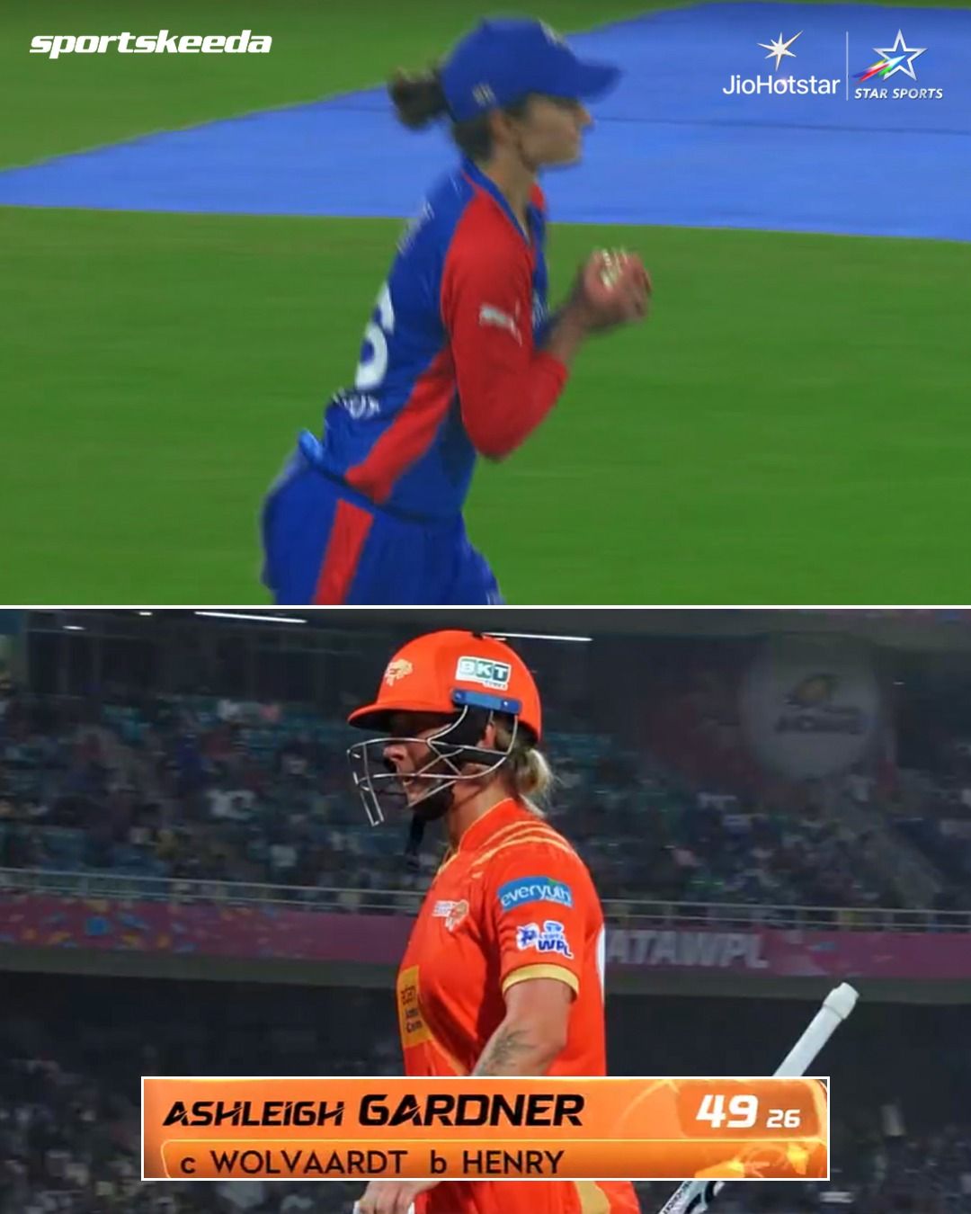 Sportskeeda - Chinelle Henry ends the very good innings of captain ...