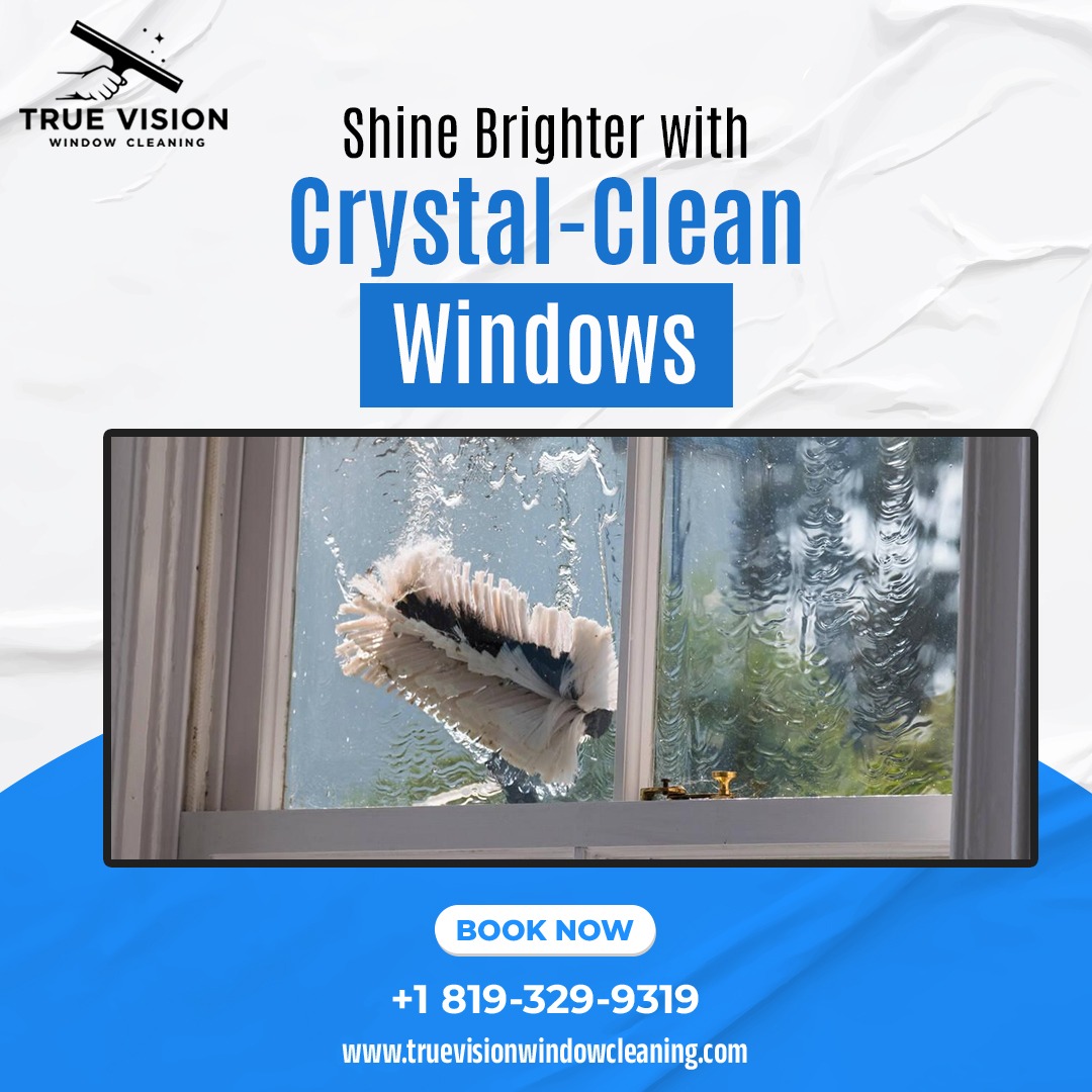 Let the sunshine in with... - True Vision Window Cleaning | Facebook