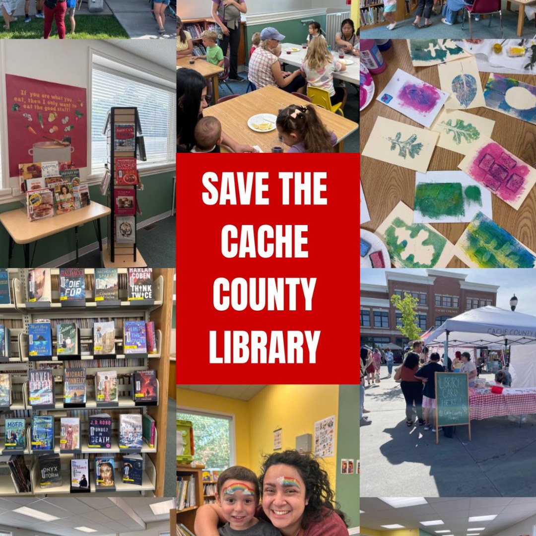 Utah - Cache County Library is facing defunding and closure in 2026 ...