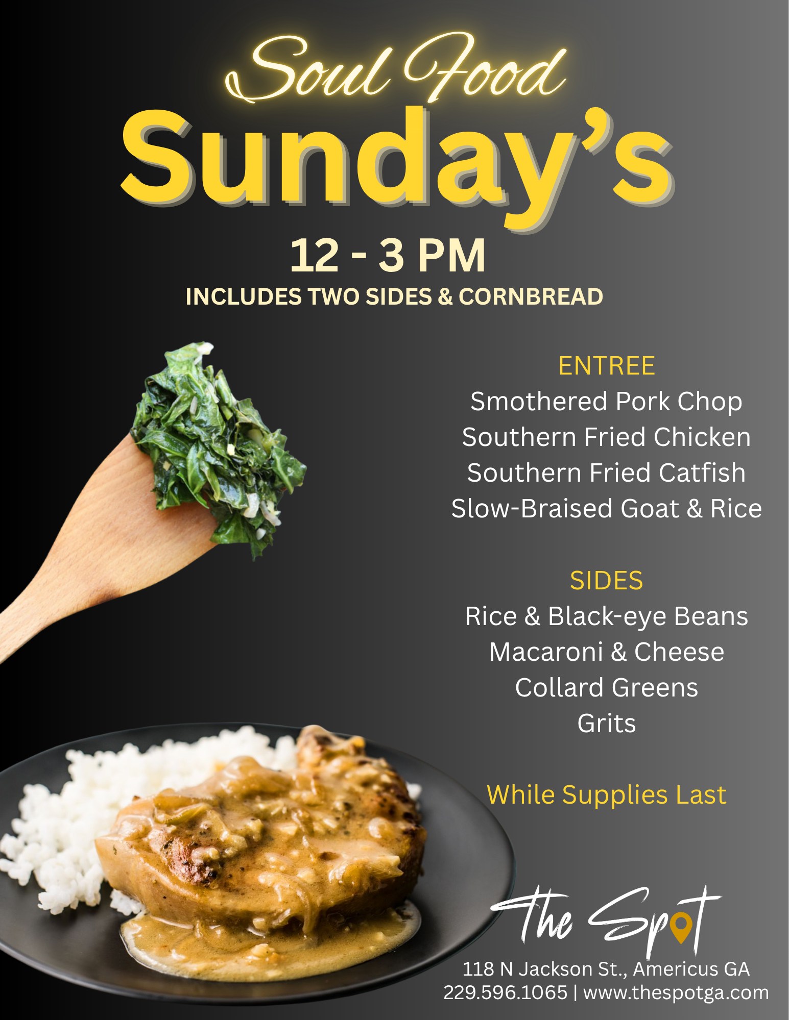 🚨 GAINESVILLE / ALACHUA… Y'ALL BEEN ASKING FOR THE SOUL FOOD, SO