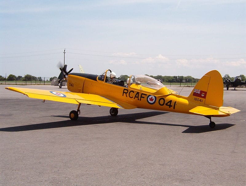 de Havilland Canada DHC-1 Chipmunk. (Canadá-1946) N°17 El de Havilland ...