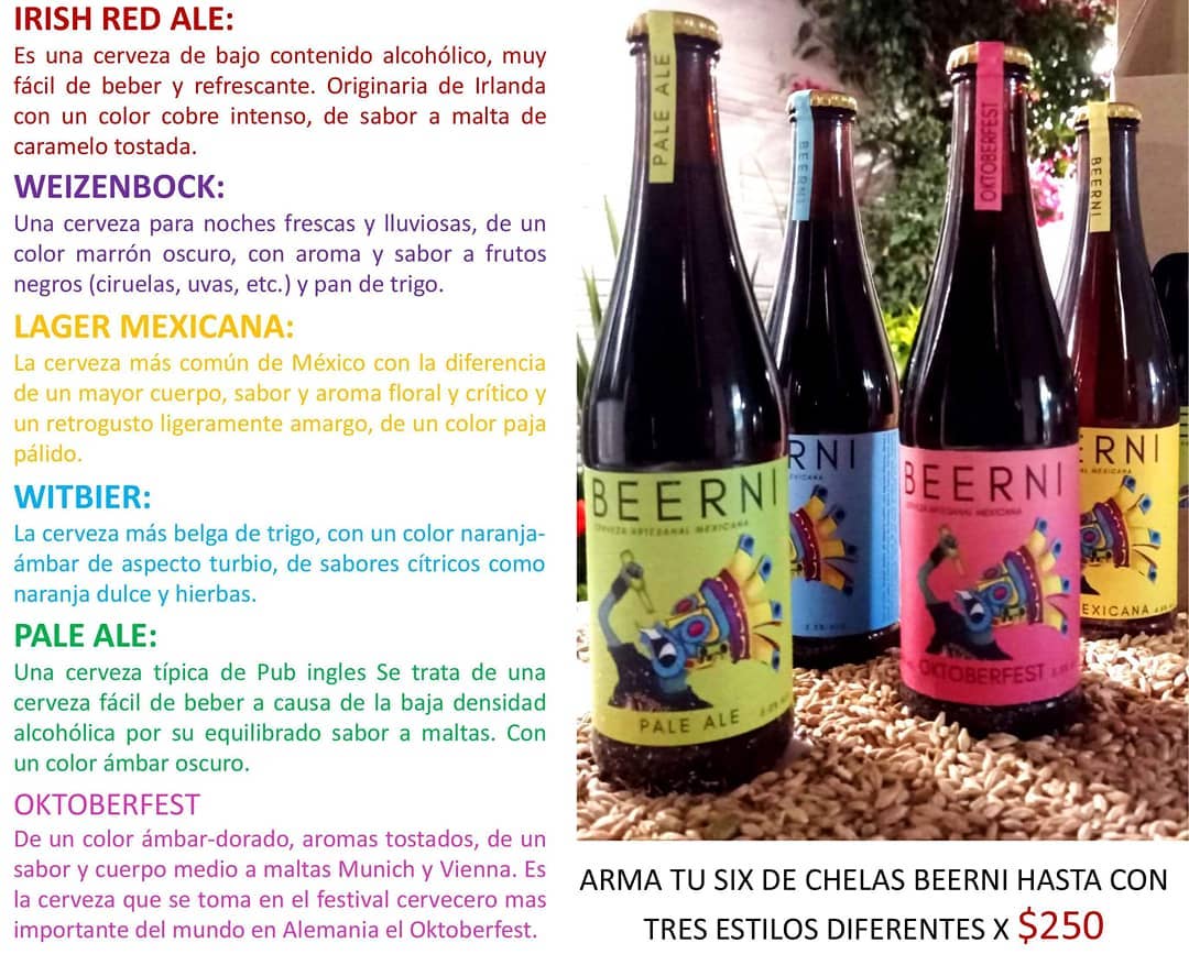 El chiste es probar y... - Beerni cervecería artesanal
