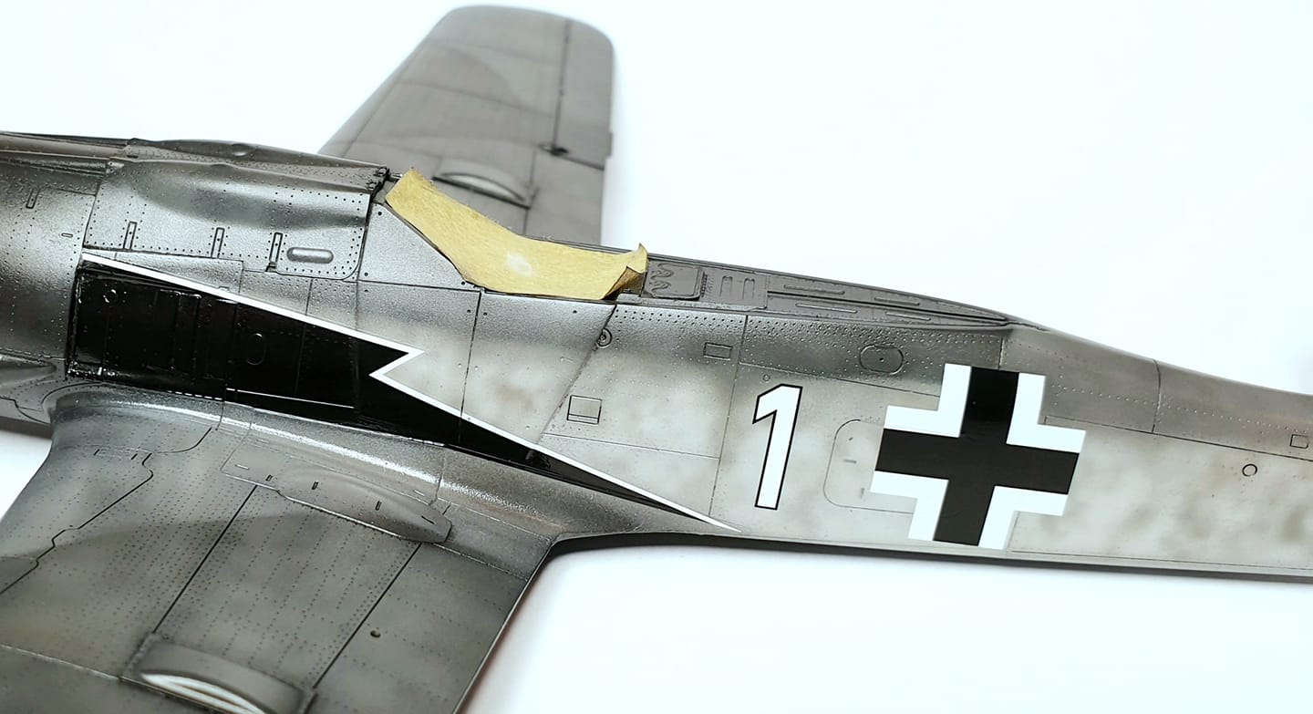 Fw190 A8/R2 Hptm. Wilhelm Moritz, JG3 Kit: eduard 70112 Scale: 1