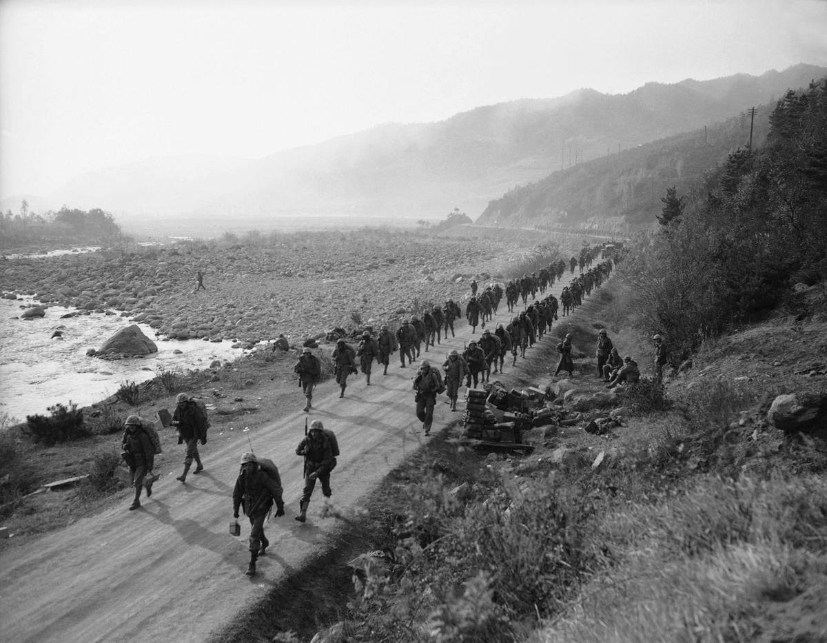 Military - 1 November 1950 – The 8th Cavalry Regiment of the 1st ...
