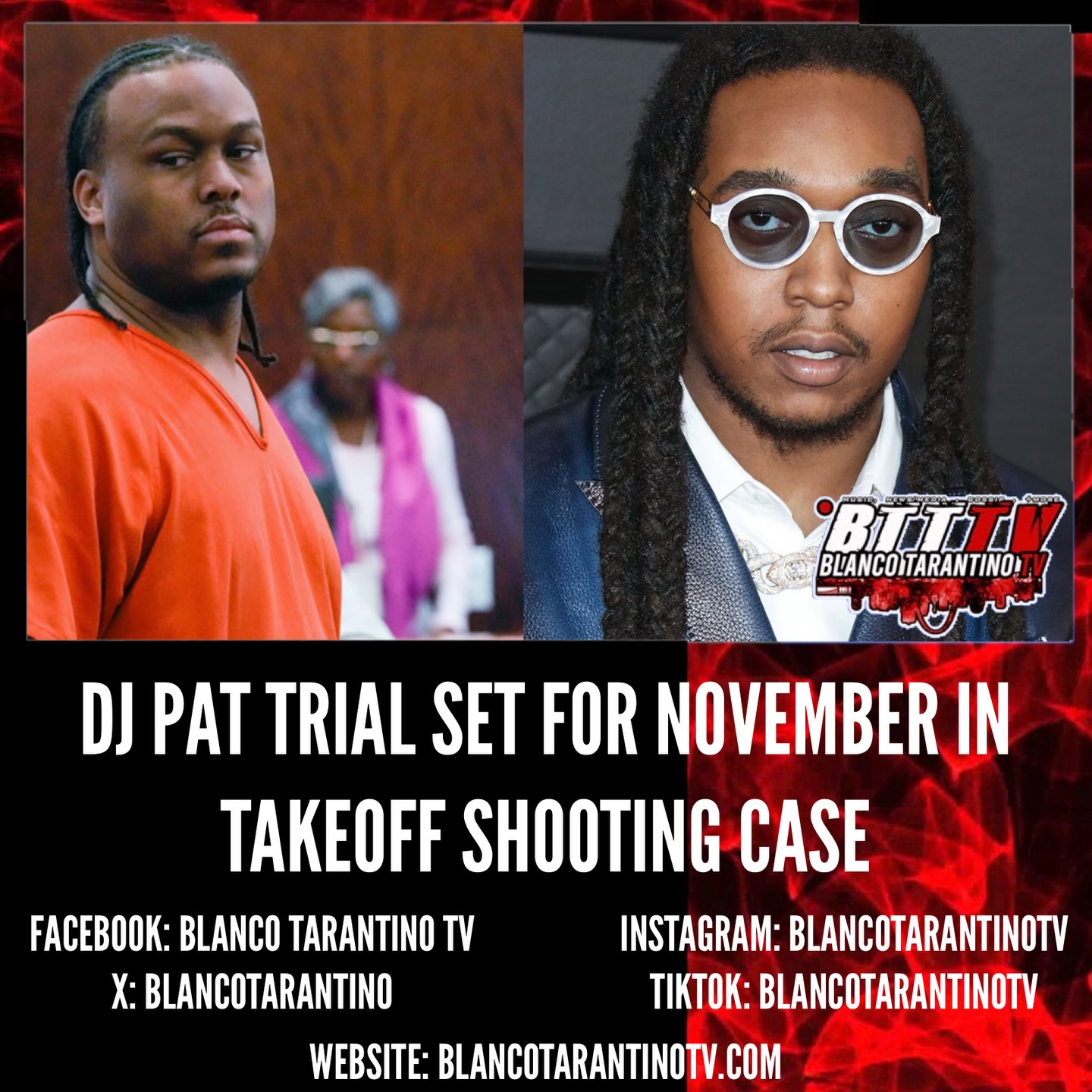 Blanco - After four years out on bond, DJ Pat, real name Patrick Clarke ...