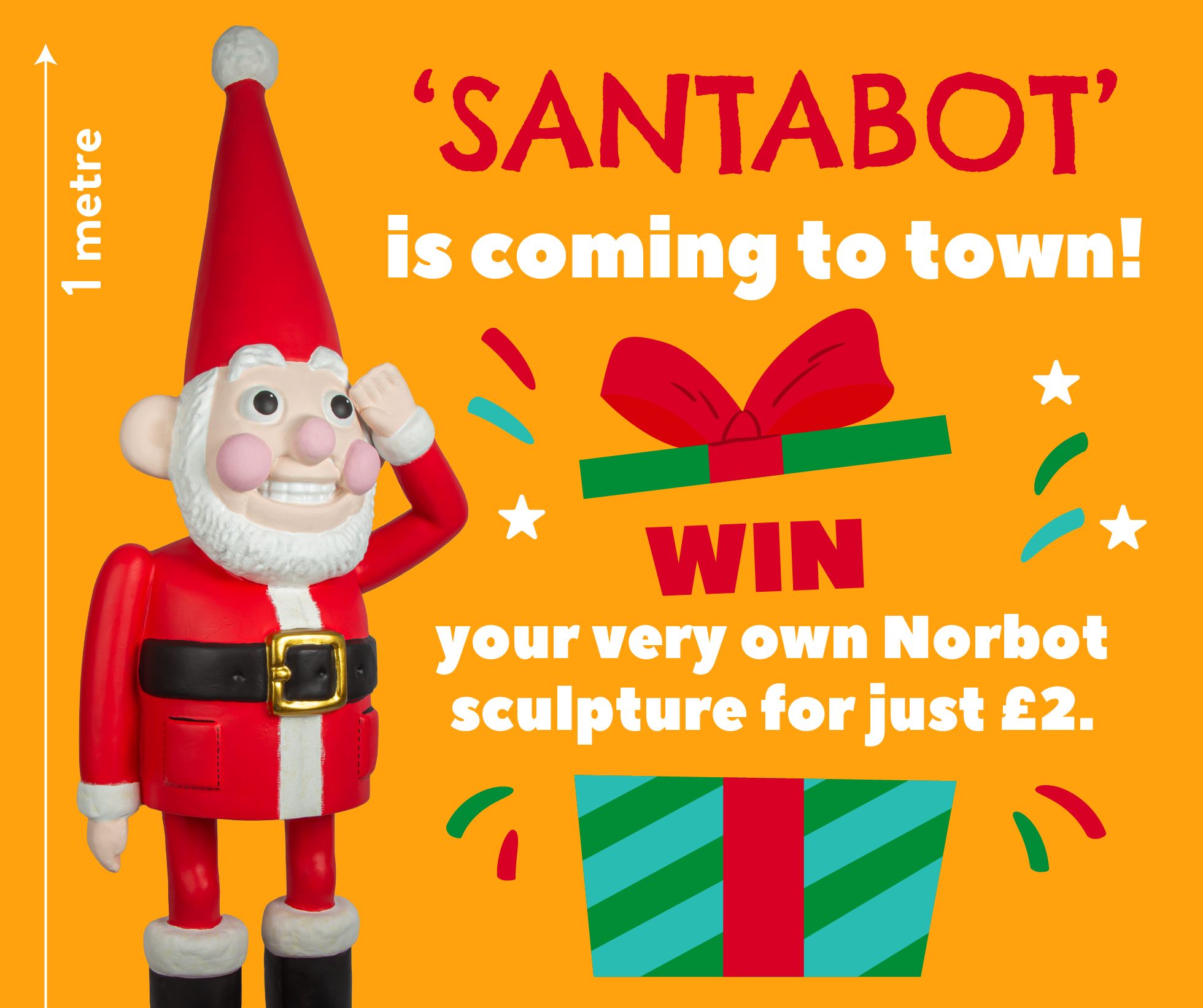 Wallace - Win ‘Santabot’ in our charity raffle! 🎅 https://link ...