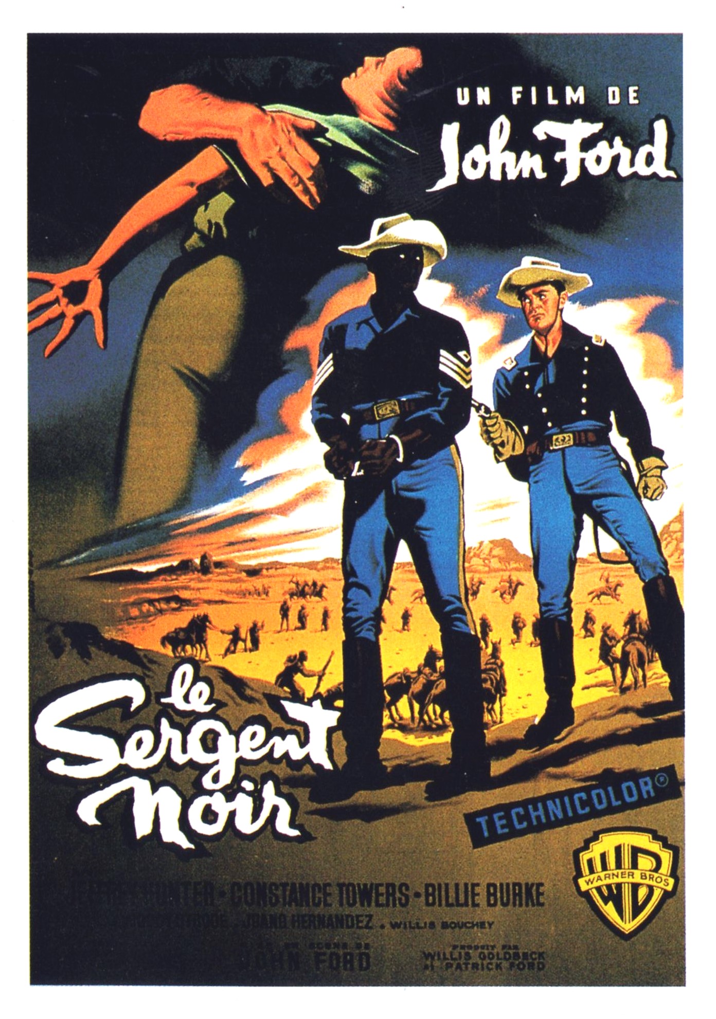 Moviecovers - Le Sergent noir (Sergeant Rutledge) de John Ford (1960 ...
