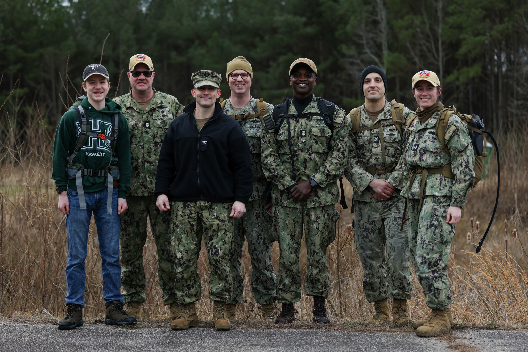 Personnel from NMRLC and other commands, including Naval Weapons ...