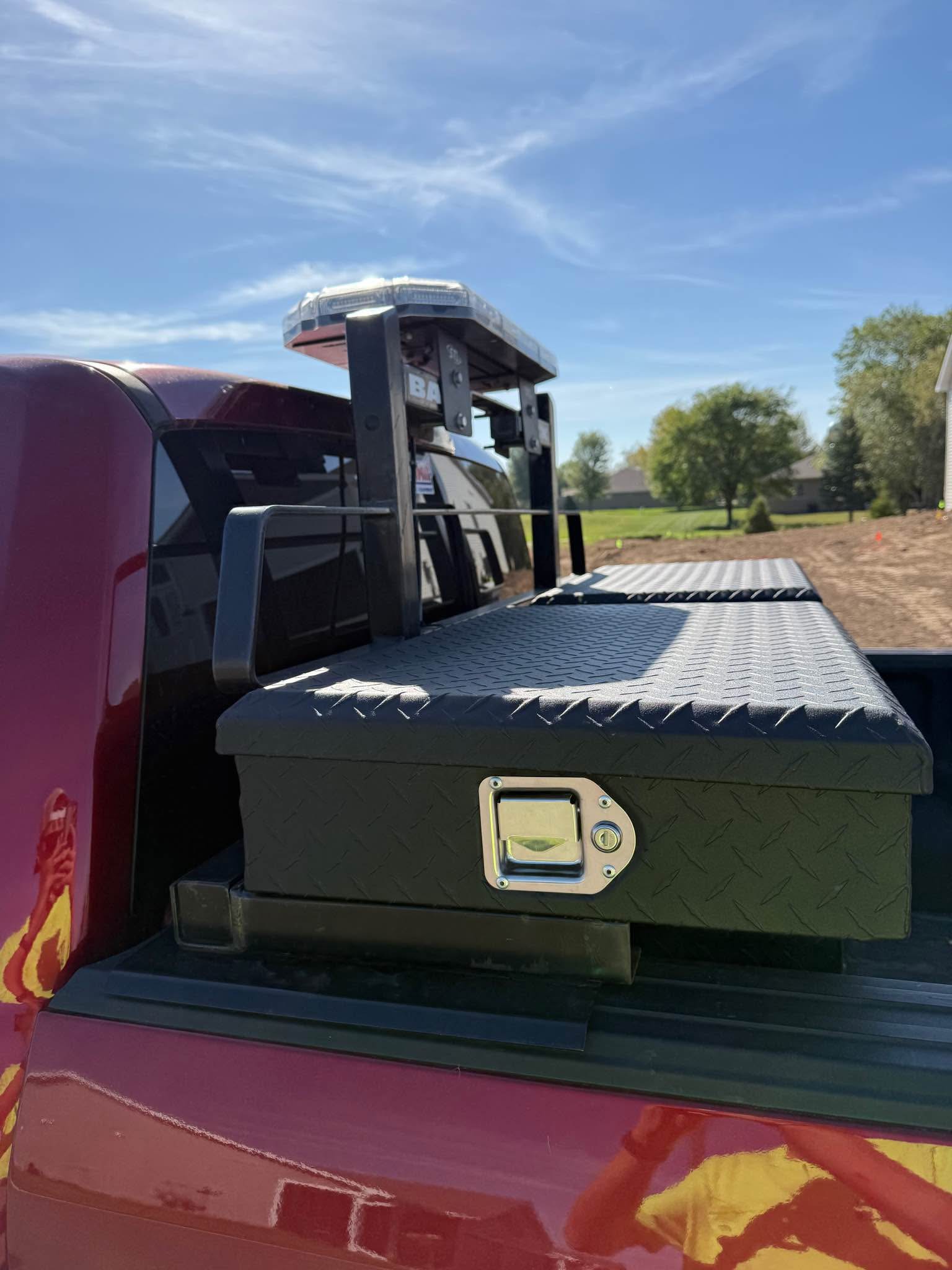 BackRack, tool box and strobe light. - Tool Boxes, Belts & Storage ...