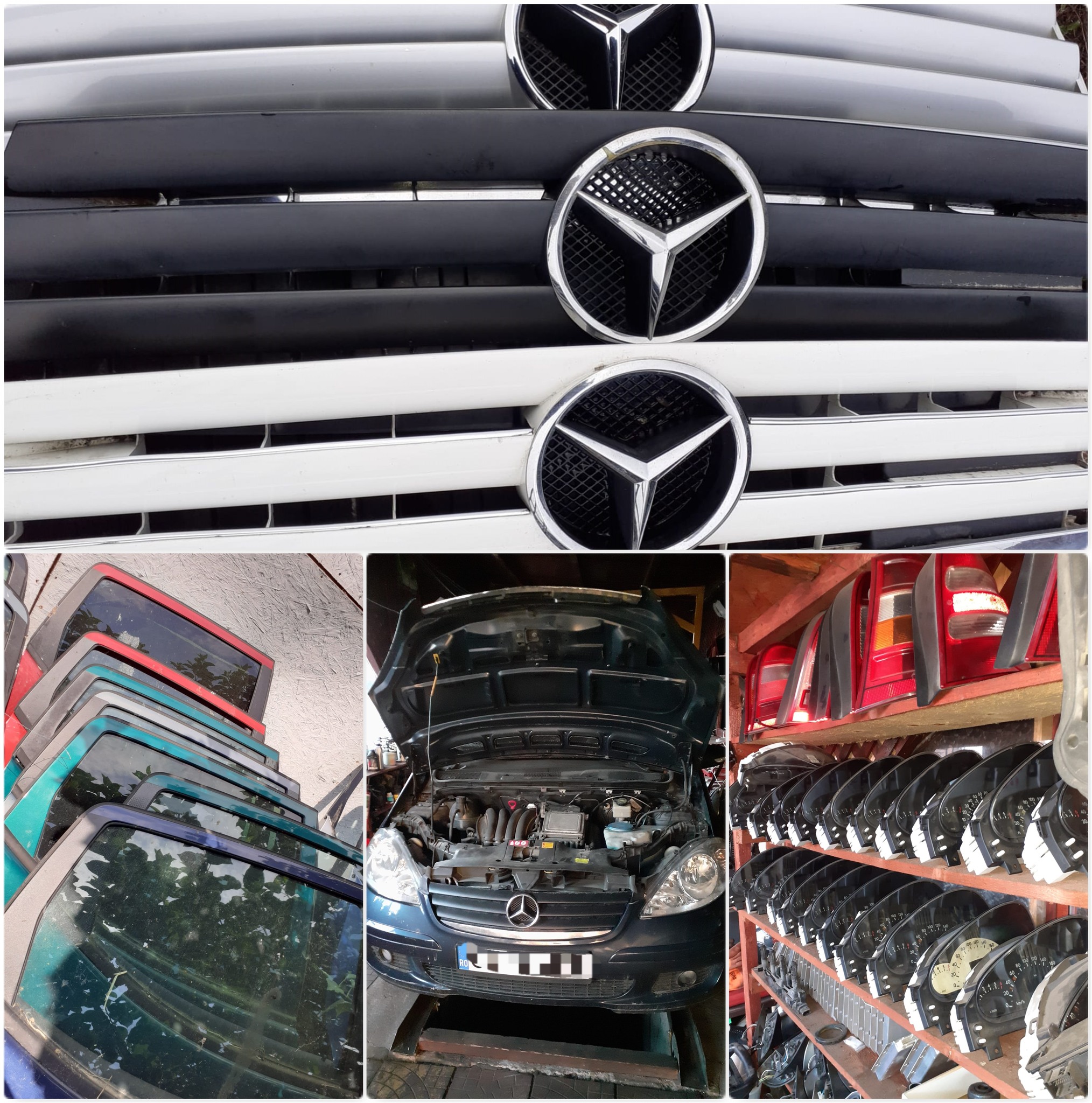 Pot D’échappement Arrière Pour Mercedes A Class W168 (1997-2004) – A140, A160, A190 1.4i, 1.6, 1.9