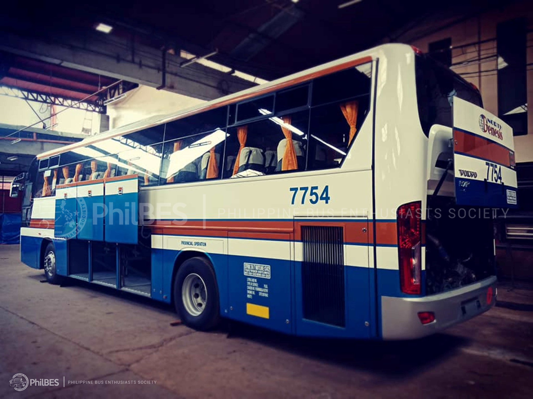 Philippine - #SwedishSundays North Genesis Bus Line - 7754 🚌: Volvo B7R ...