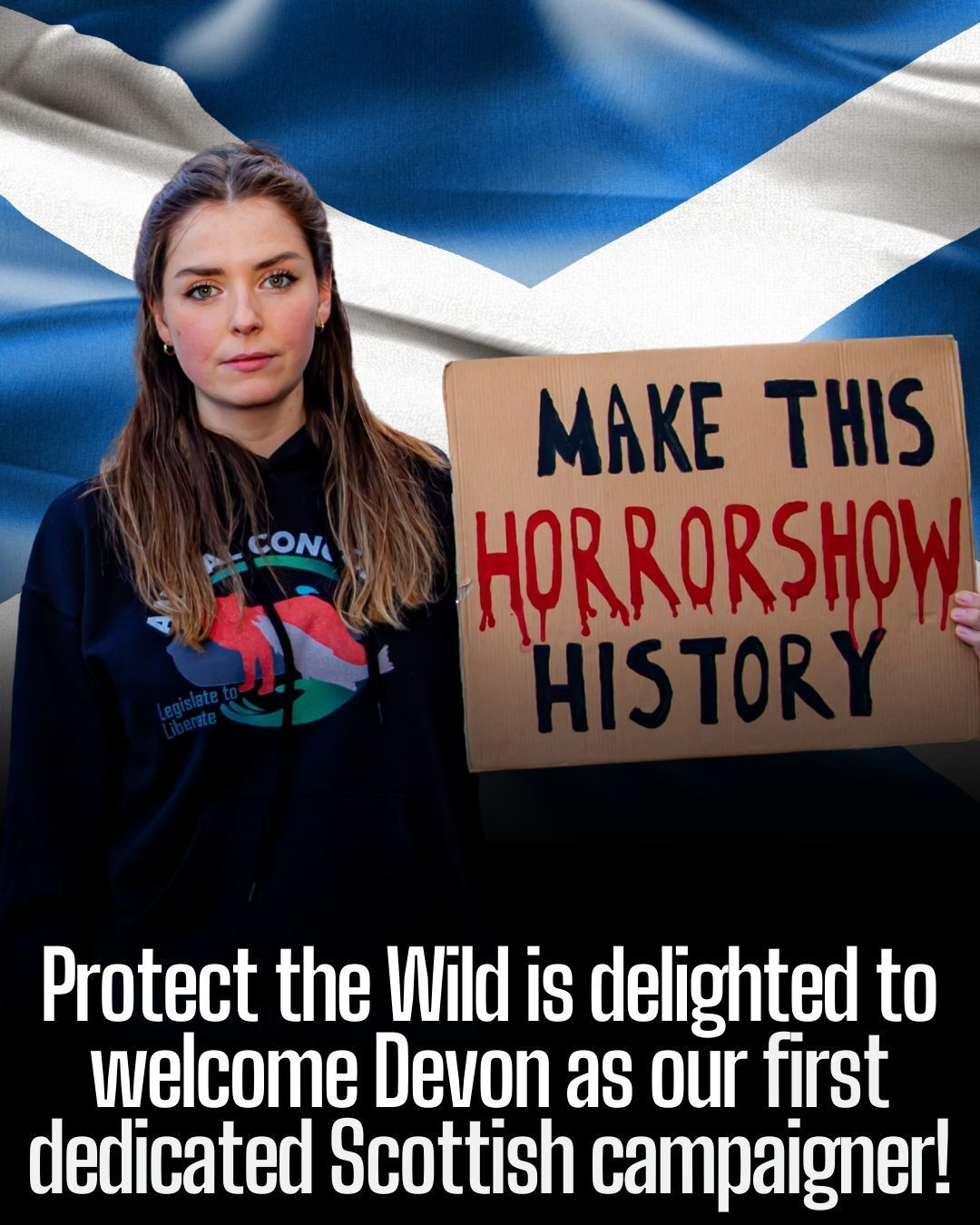 Devon Docherty is joining us as our... - Protect the Wild | Facebook