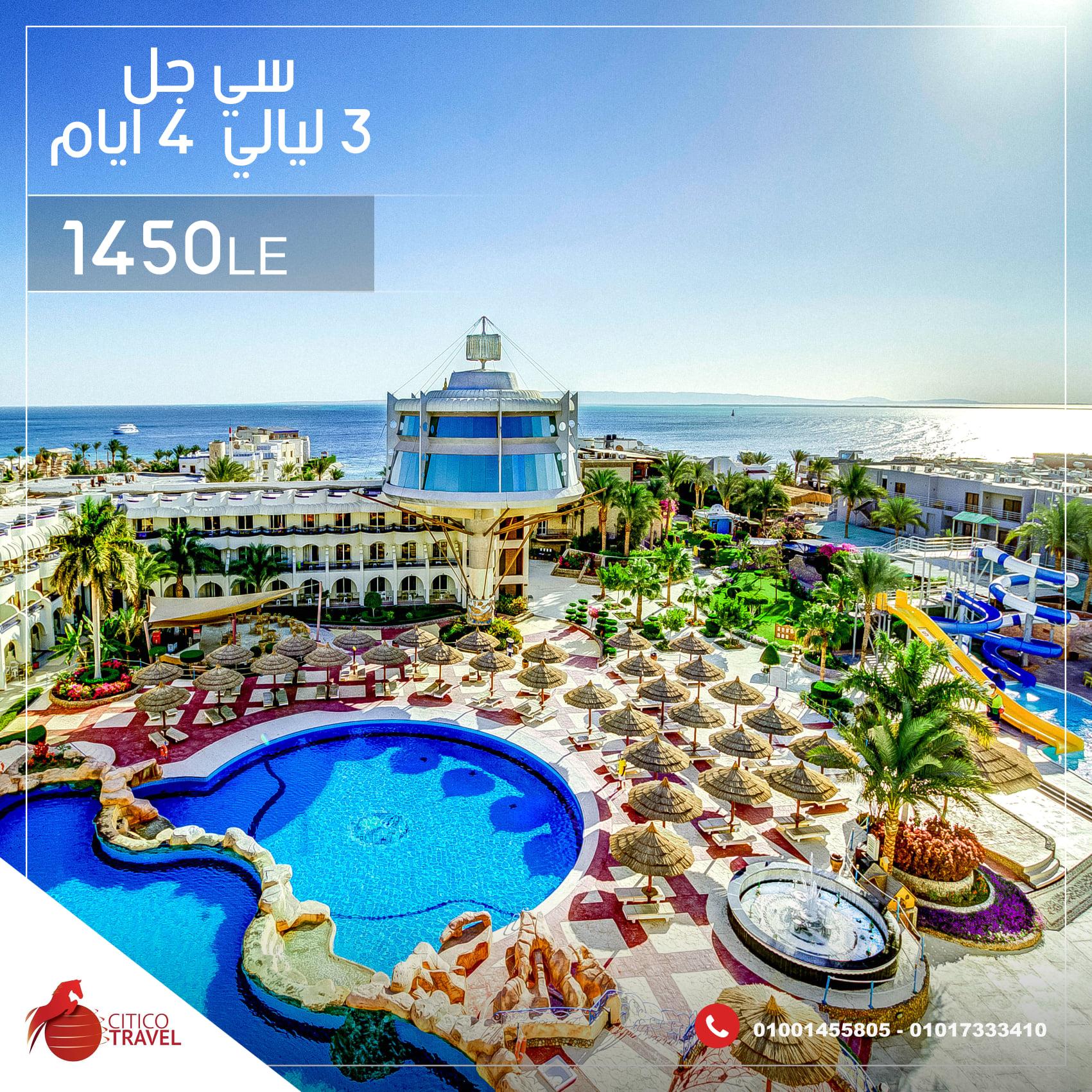 Citico Travel - #عروض_رأس_السنة 🎅🏻🎁🎊 #فنادق_الغردقة ☑️... | Facebook