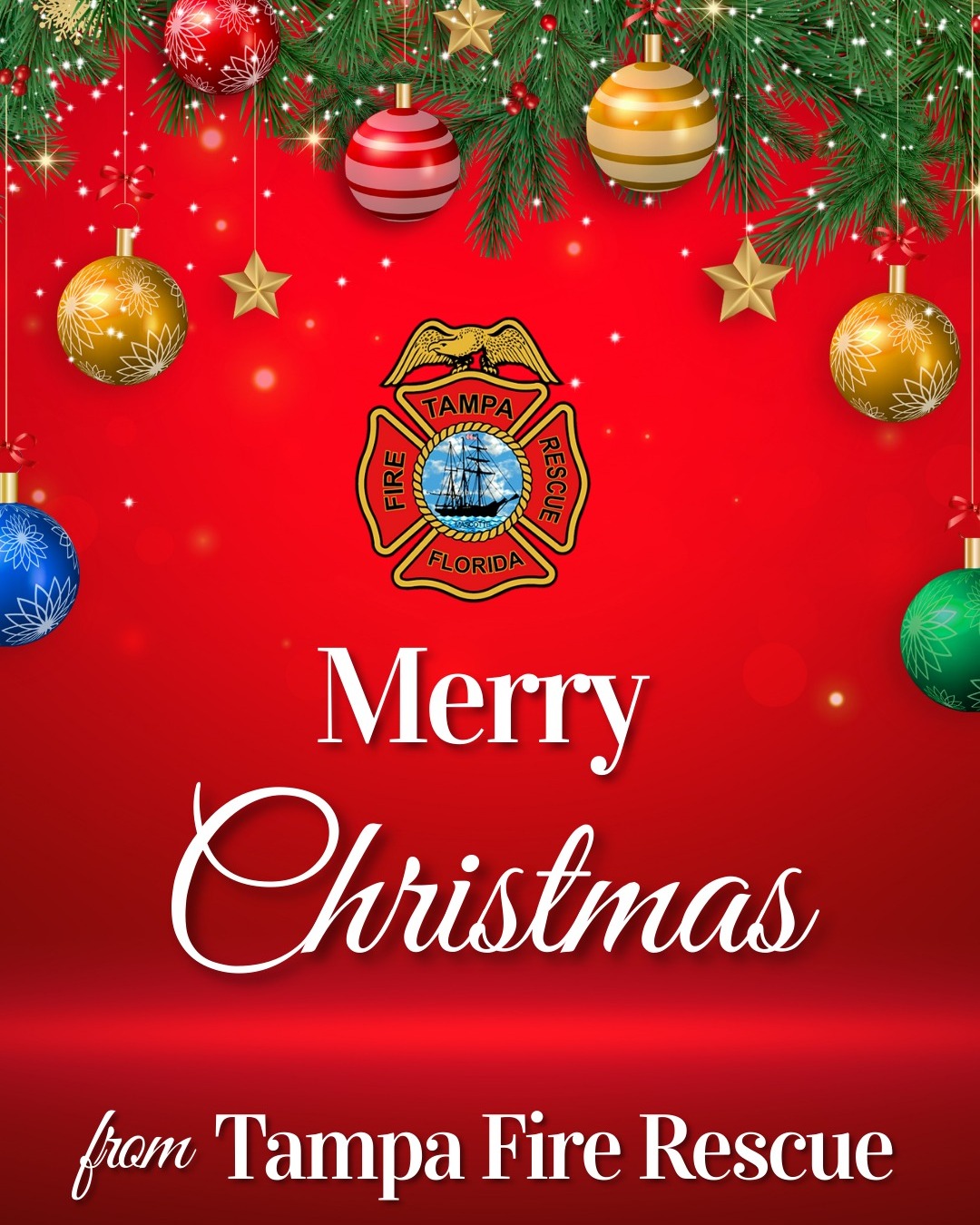 🎄 Merry Christmas, Tampa! 🎄 From... - Tampa Fire Rescue | Facebook