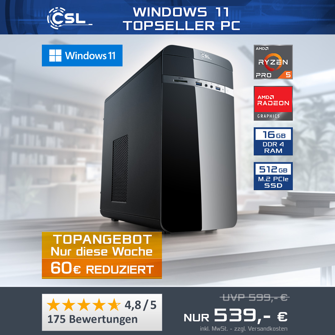 CSL Computer - 🚀 Dein neuer Windows 11 Power-PC zum... | Facebook