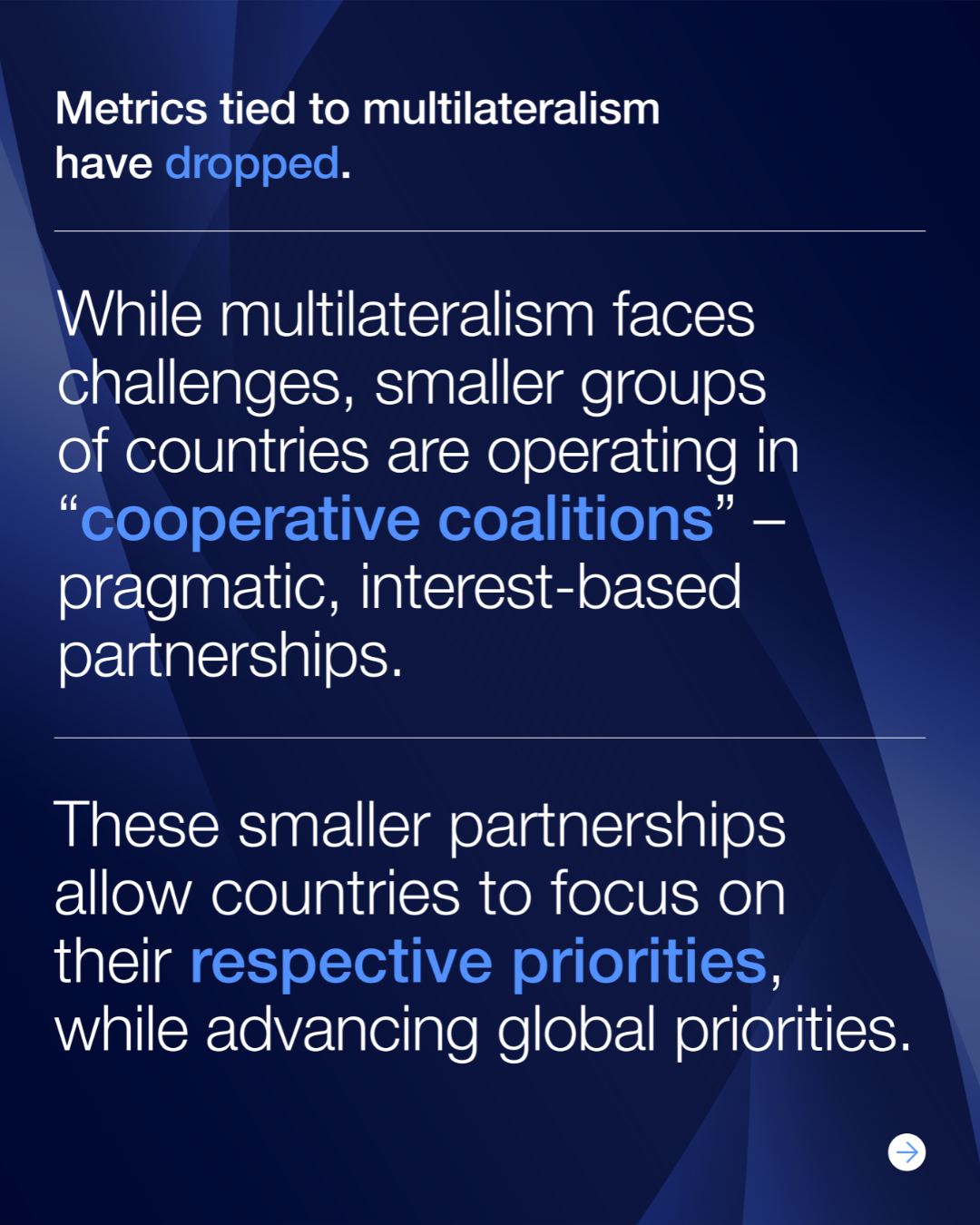 The Global Cooperation Barometer... - World Economic Forum | Facebook
