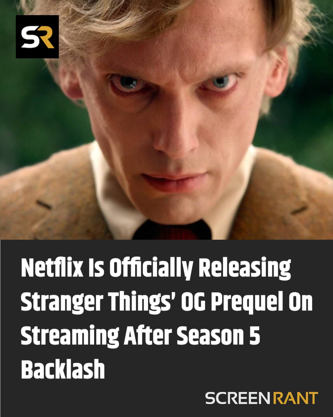 Screen Rant - A new Stranger Things project is set to... | Facebook