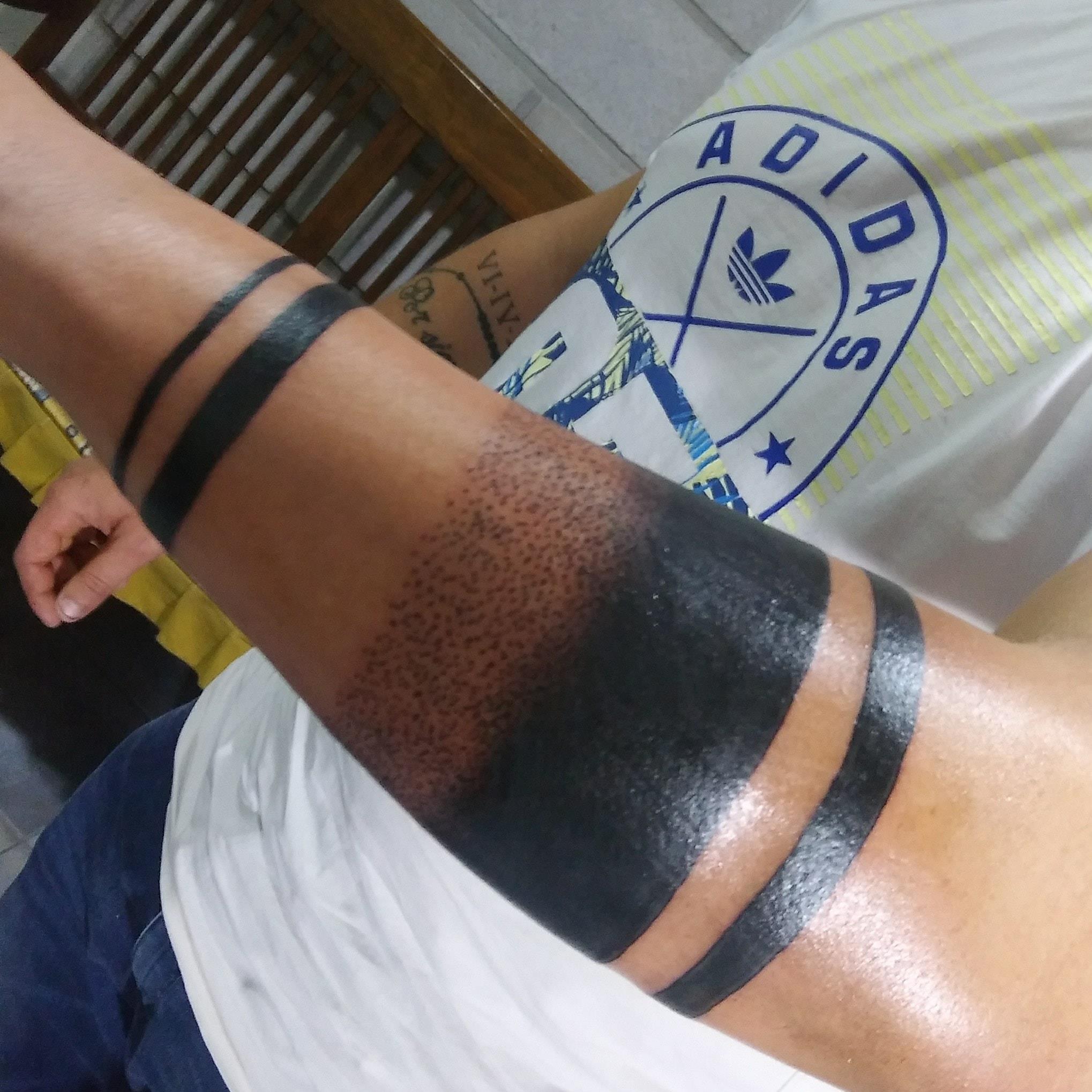 Ely Tatuajes Brazalete Masculino Tribal Con Puntillismo Facebook