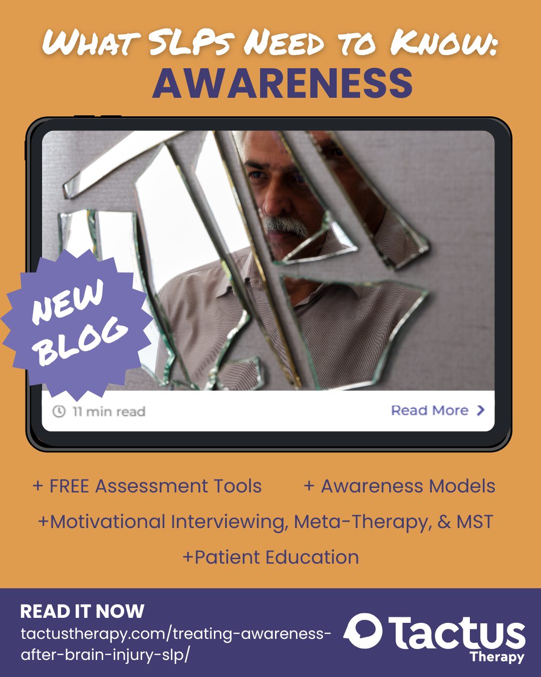 Tactus Therapy - 🧠 New Blog Alert! 🧠 Imagine being told... | Facebook
