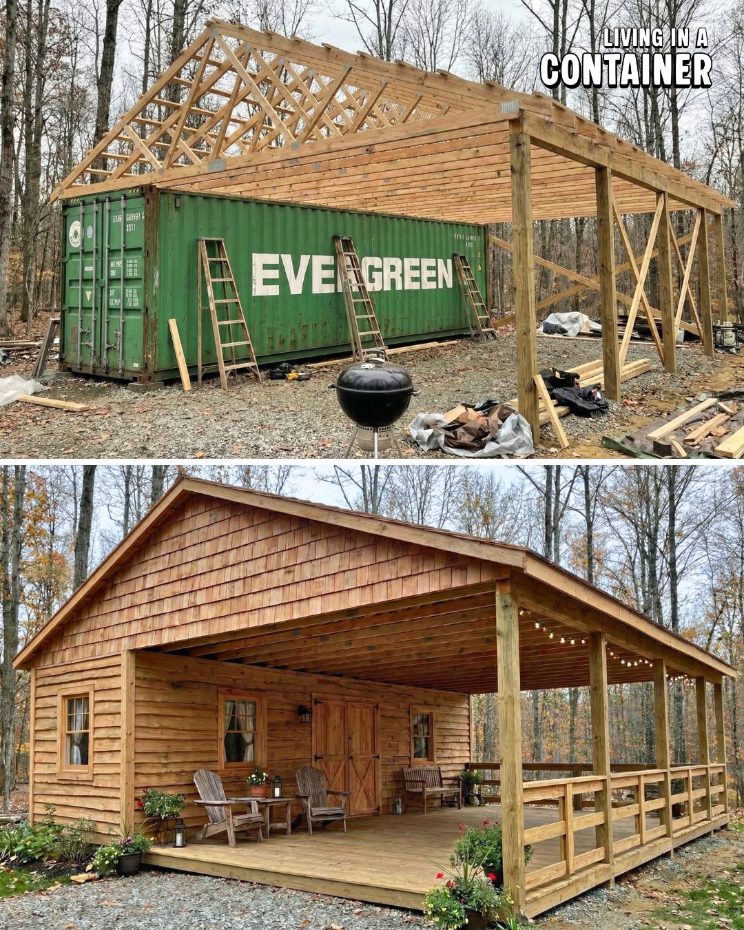 Living - This Single 40ft Container Transformed Into A $115k Off-Grid ...