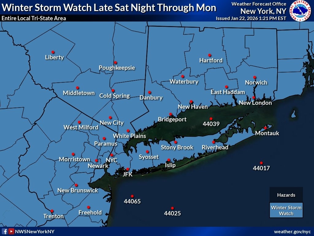 Tri-State - NWS has issued a winter storm watch for the entire forecast ...