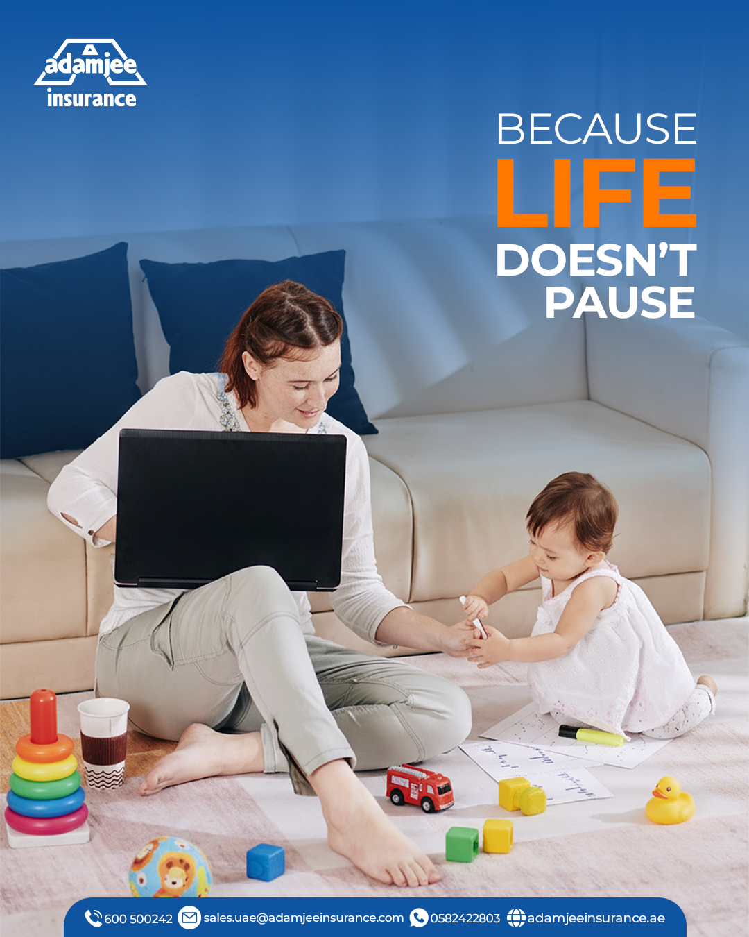 Adamjee - Unexpected health issues shouldn’t disrupt your life. Stay ...