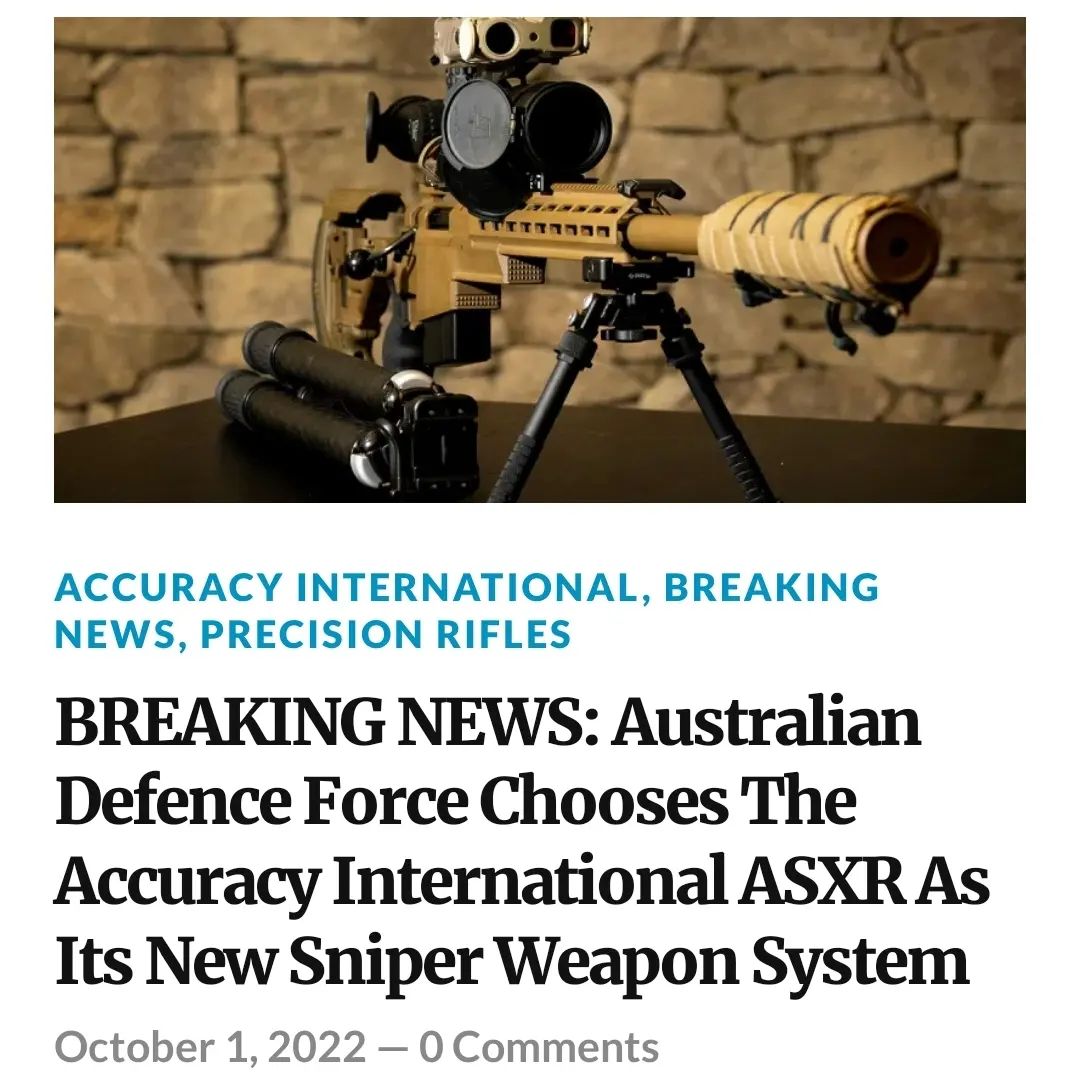 Precision - Breaking News: Australian Defence Force Chooses The ...