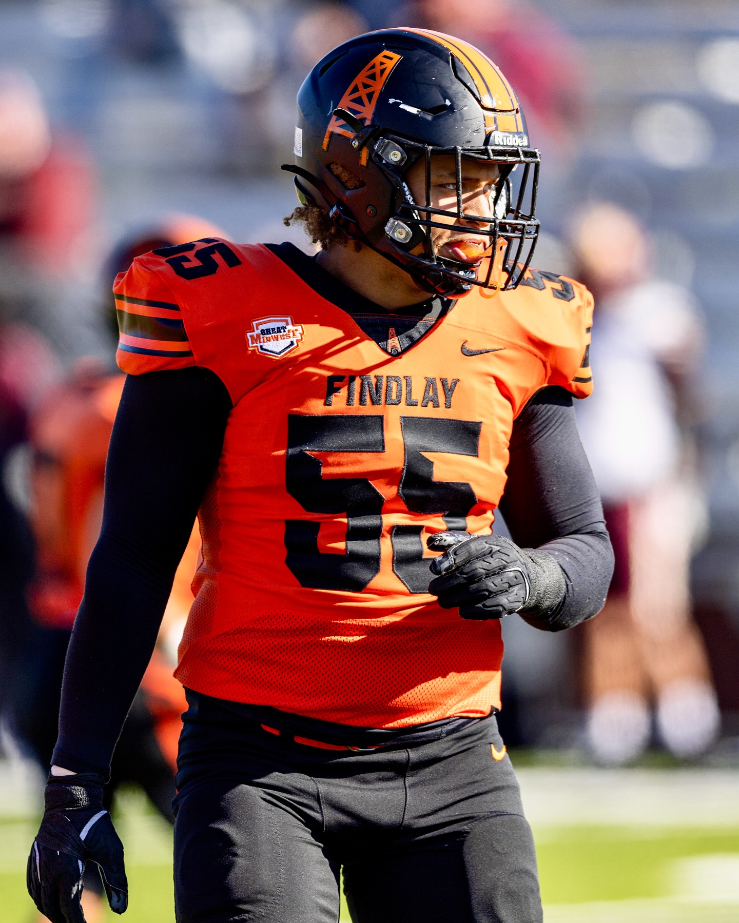 findlay oilers football helmet (OH) (2015) High School Mini Their vision is brought to life 4Reg  The Pulse