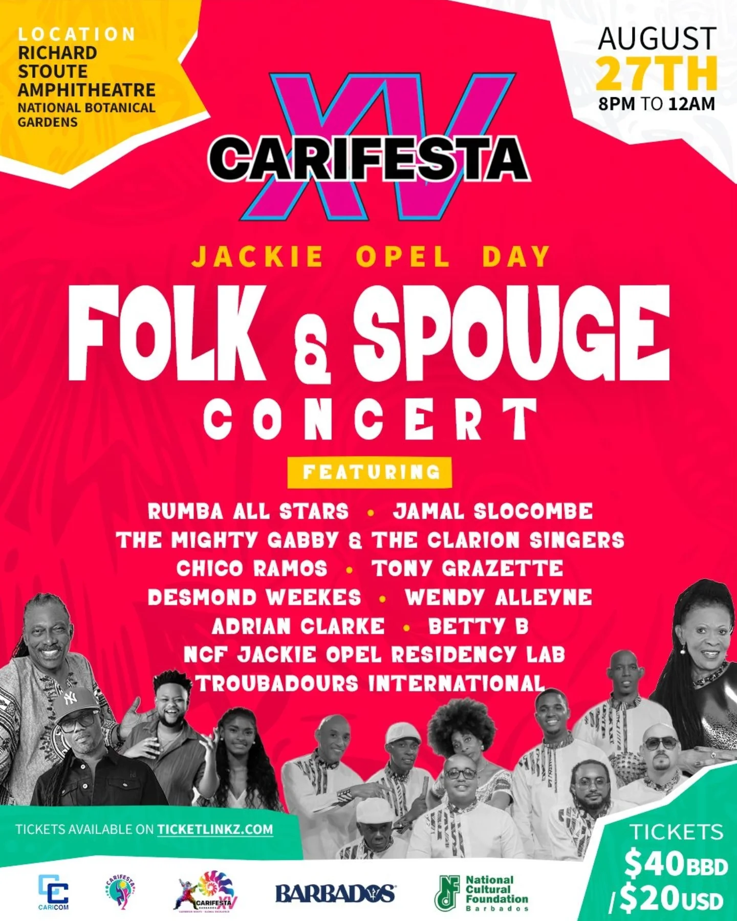 Carifesta - Get Ready for an unforgettable night of Folk &... | Facebook