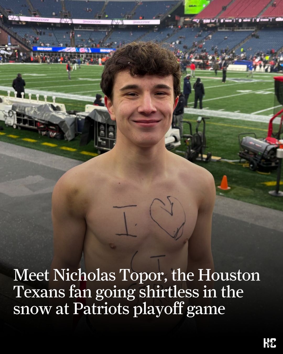 Houston - C.J. Stroud might just think you’re crazy for going shirtless ...