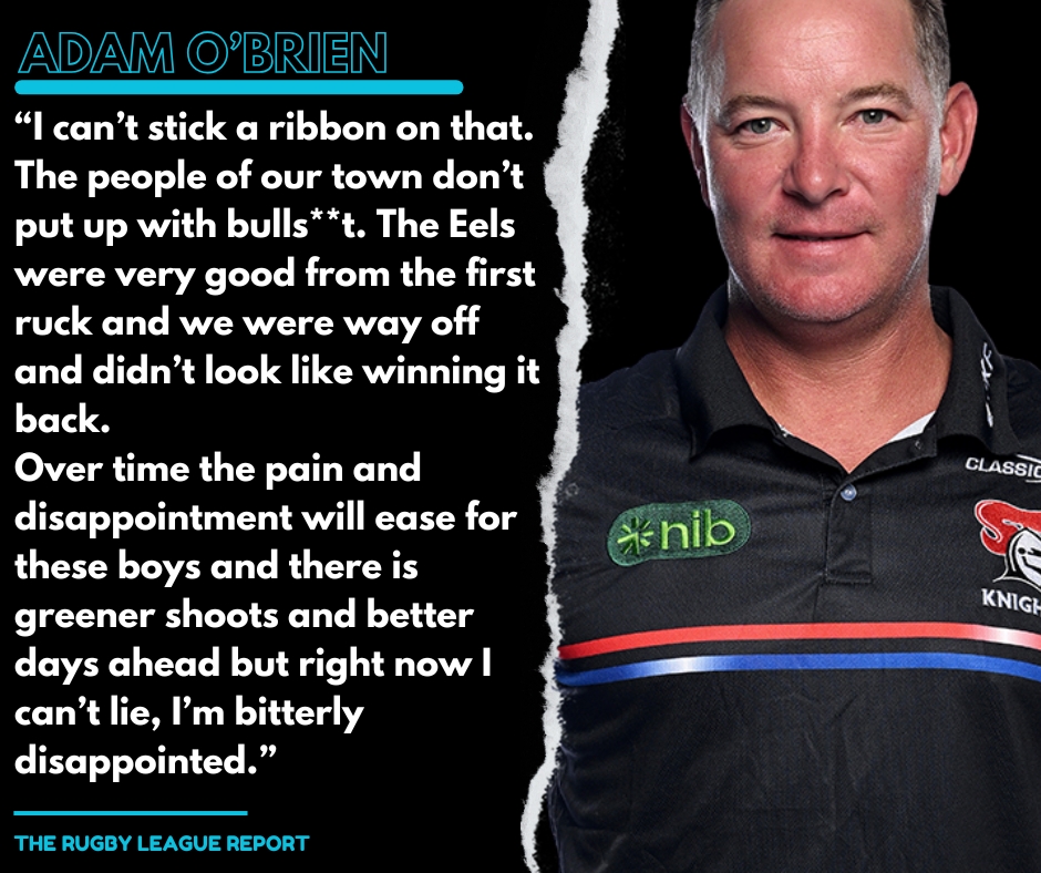 Newcastle Knights coach Adam... - The Rugby League Report | Facebook