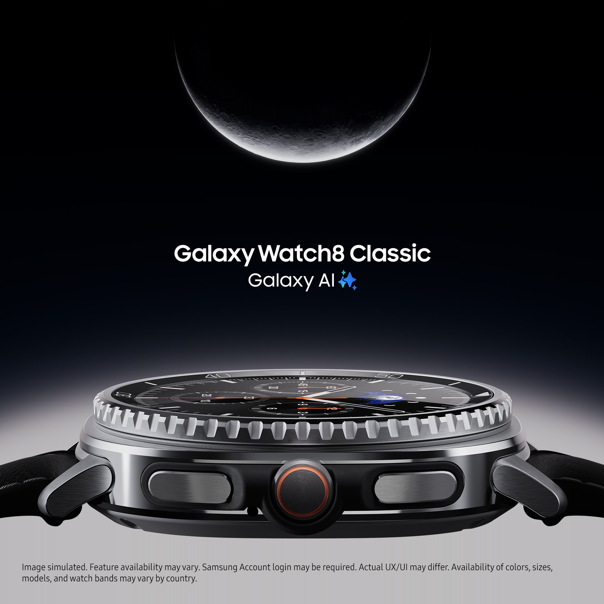 Introducing #GalaxyWatch8 Classic —a masterpiece inside and out 
