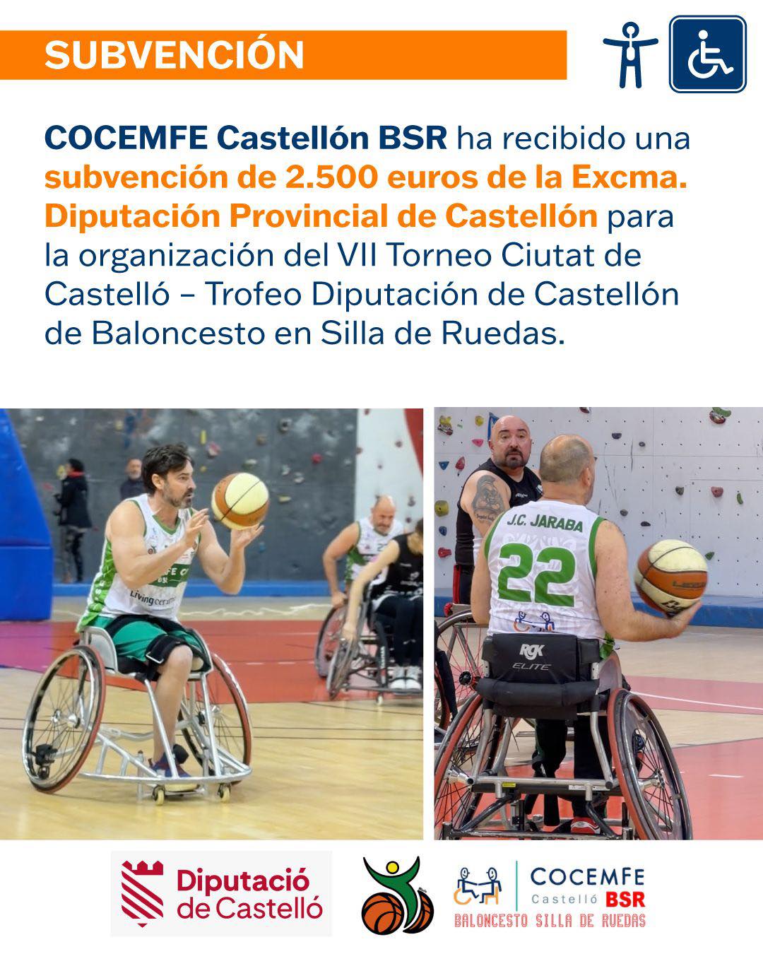 COCEMFE - El baloncesto en silla de ruedas no solo es deporte: es ...