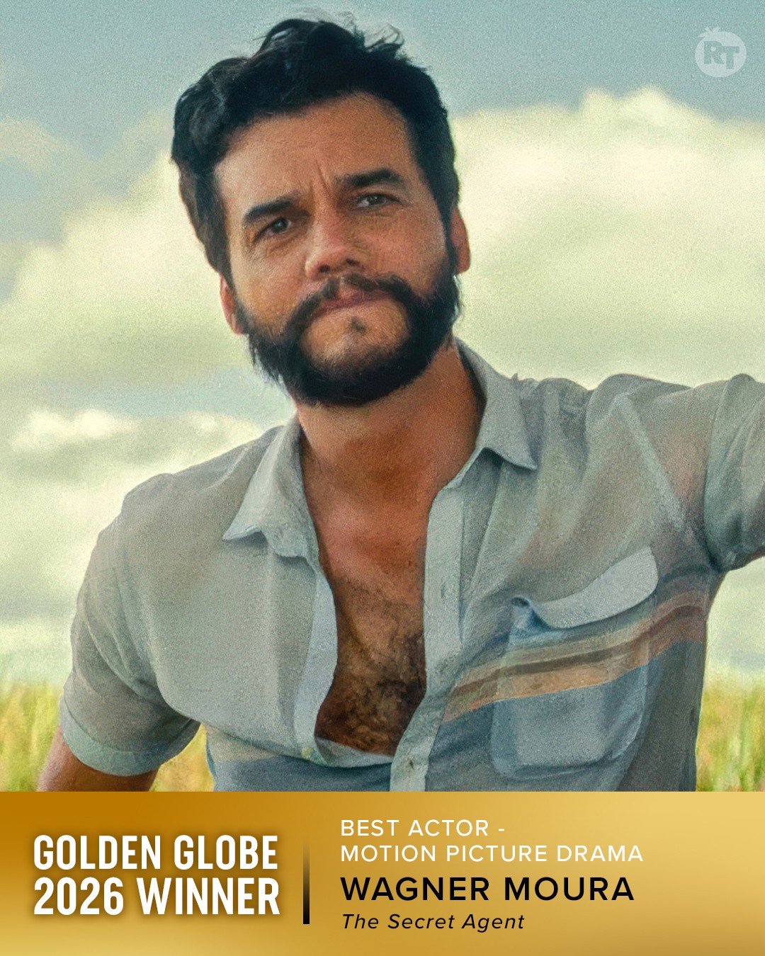 Rotten - #TheSecretAgent's Wagner Moura wins Best Actor - Motion ...