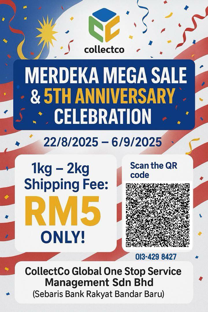 MBE TELUK INTAN - 🎉 JUALAN MEGA MERDEKA & ULANG TAHUN KE-5... | Facebook