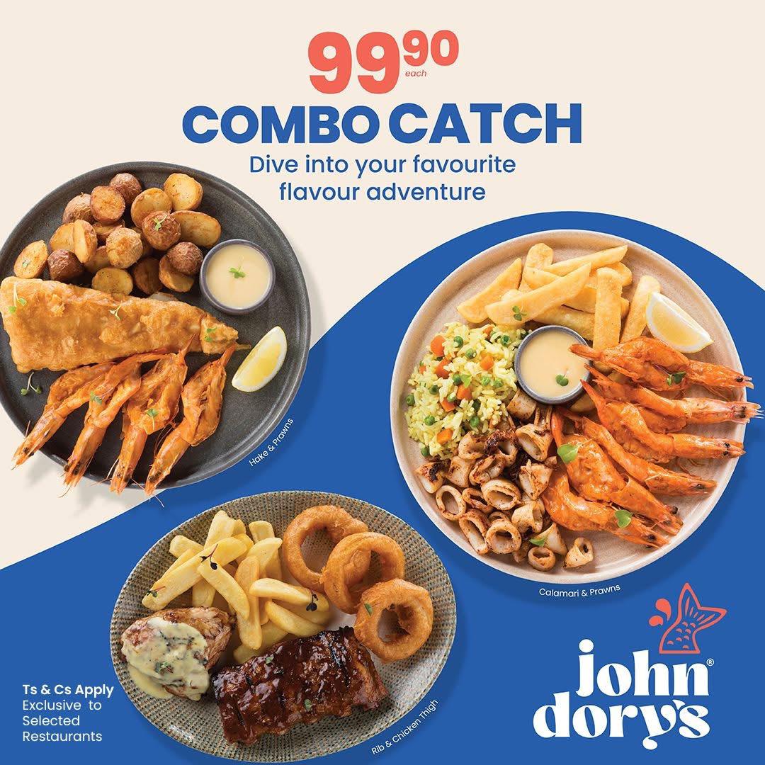 John - Chart your course to delicious with our R99.90 Combo Catch. ⚓ ...