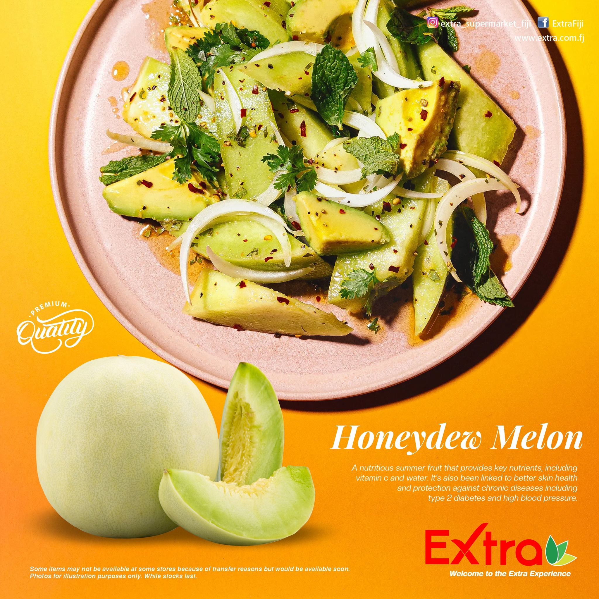 Our freshest pick Honeydew Melon