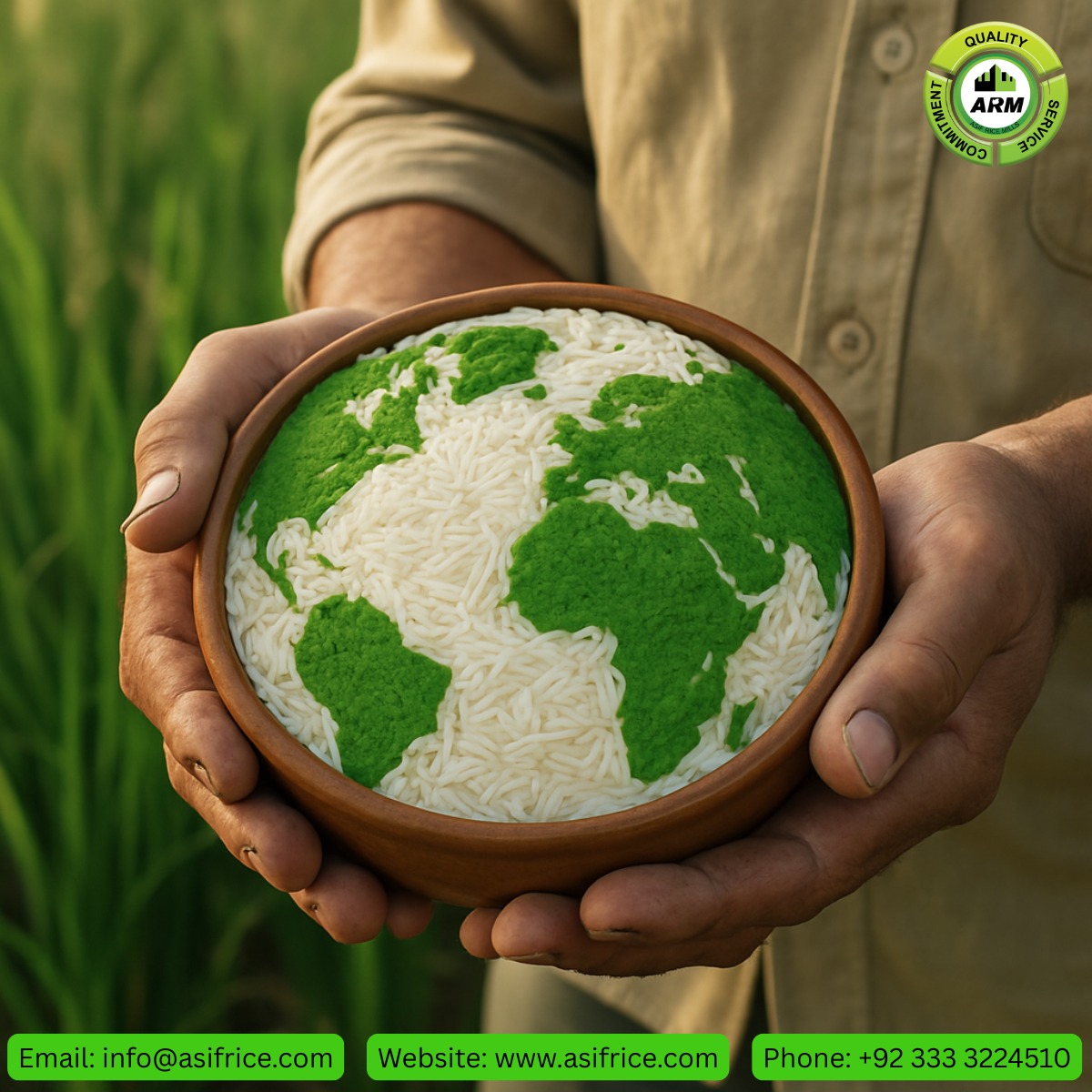 Asif Rice Mills - 🌾 These hands don’t just grow rice. They... | Facebook