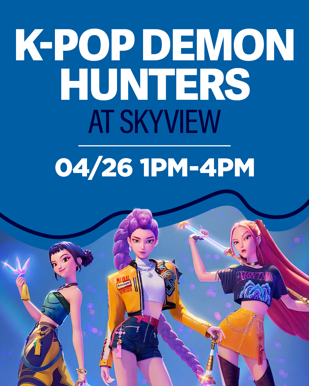 K-pop energy is coming to SkyView 🎤 Meet the K-Pop Demon Hunters