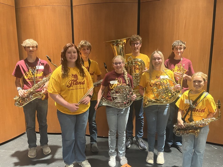 Hoven - Eight HHS students took part in the 78th annual NSU Band Clinic ...